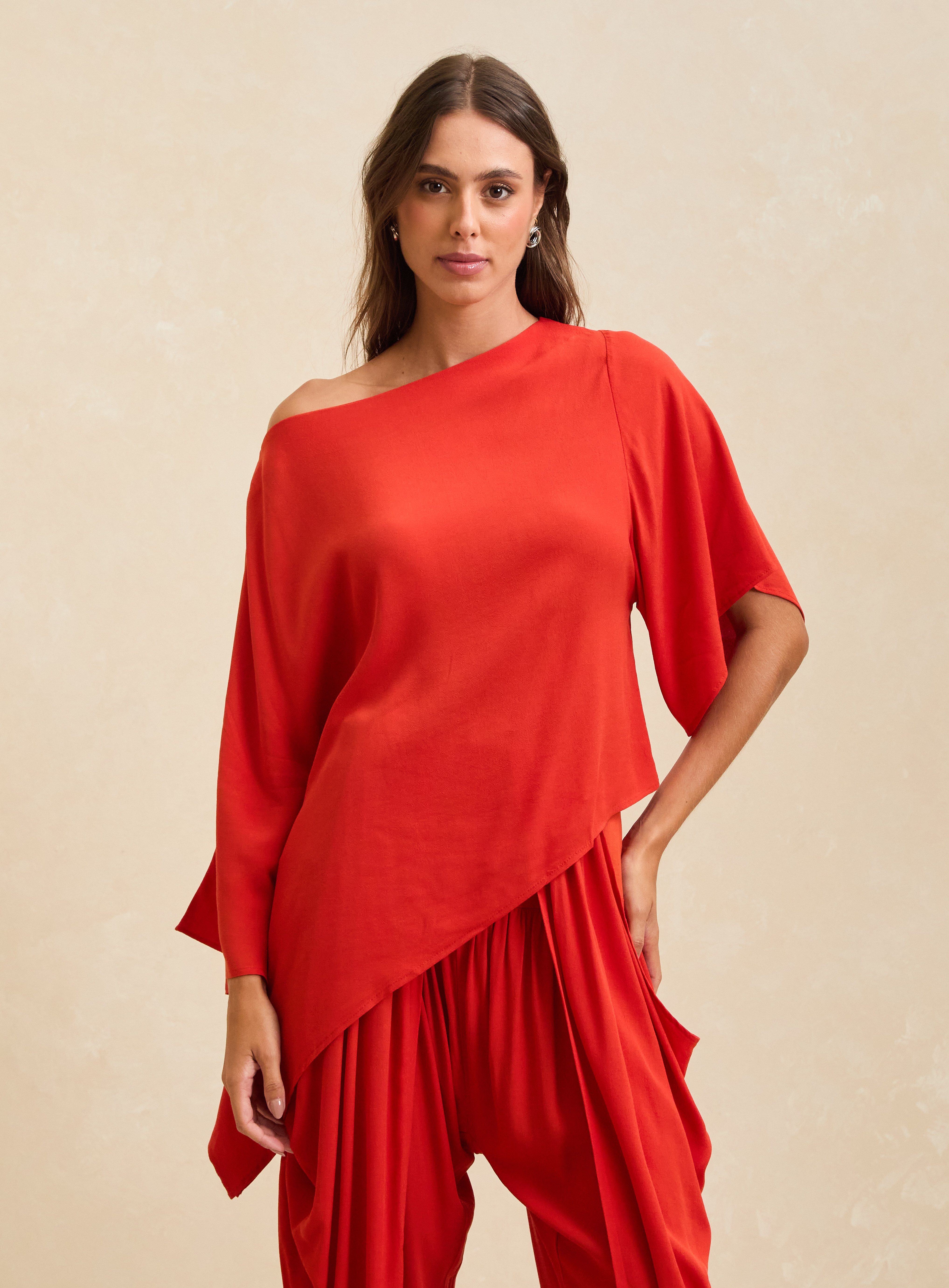 BLUSA FORUM G LARANJA SARDONI