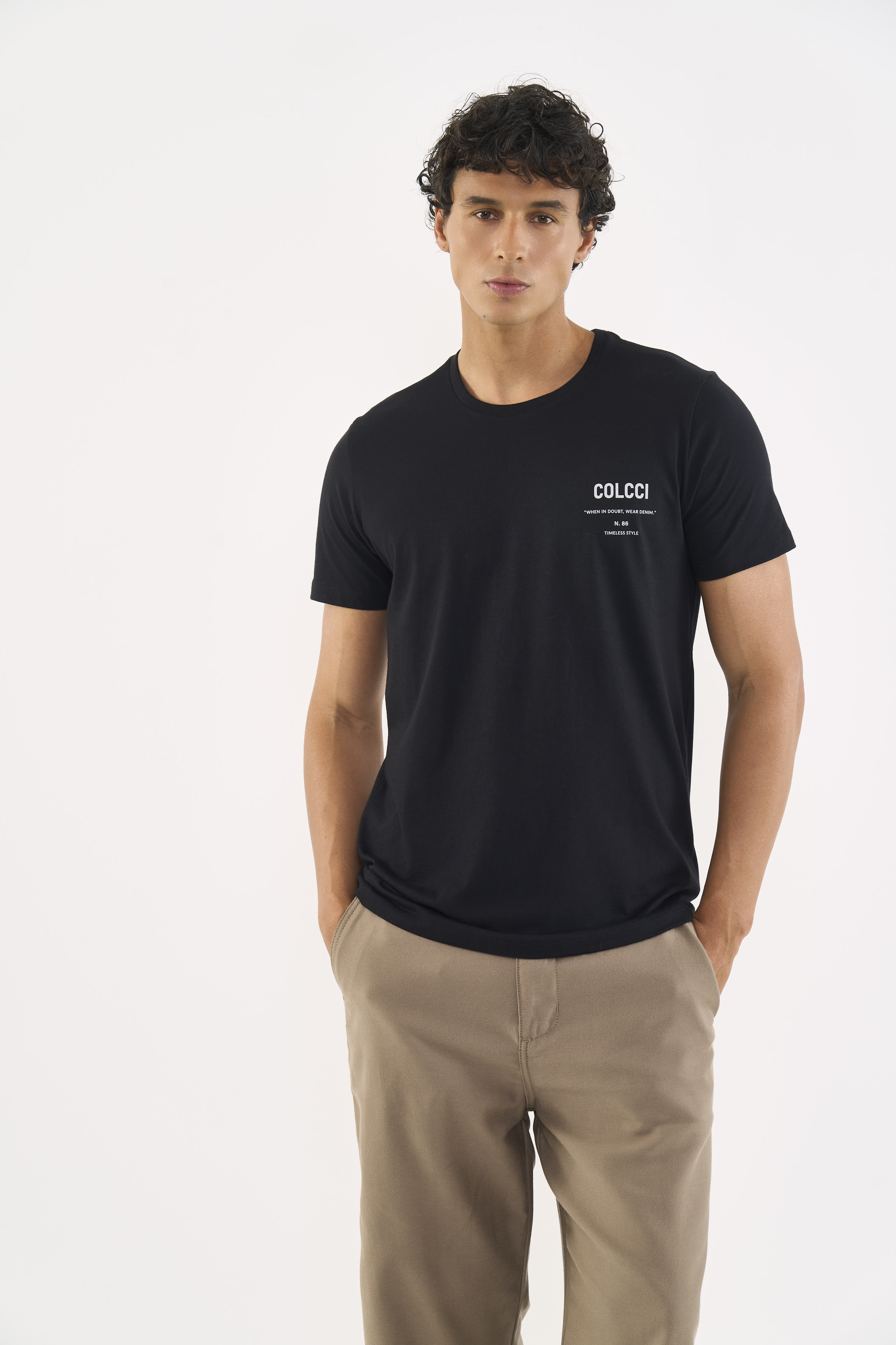 CAMISETA COLCCI G AZUL ZARCO