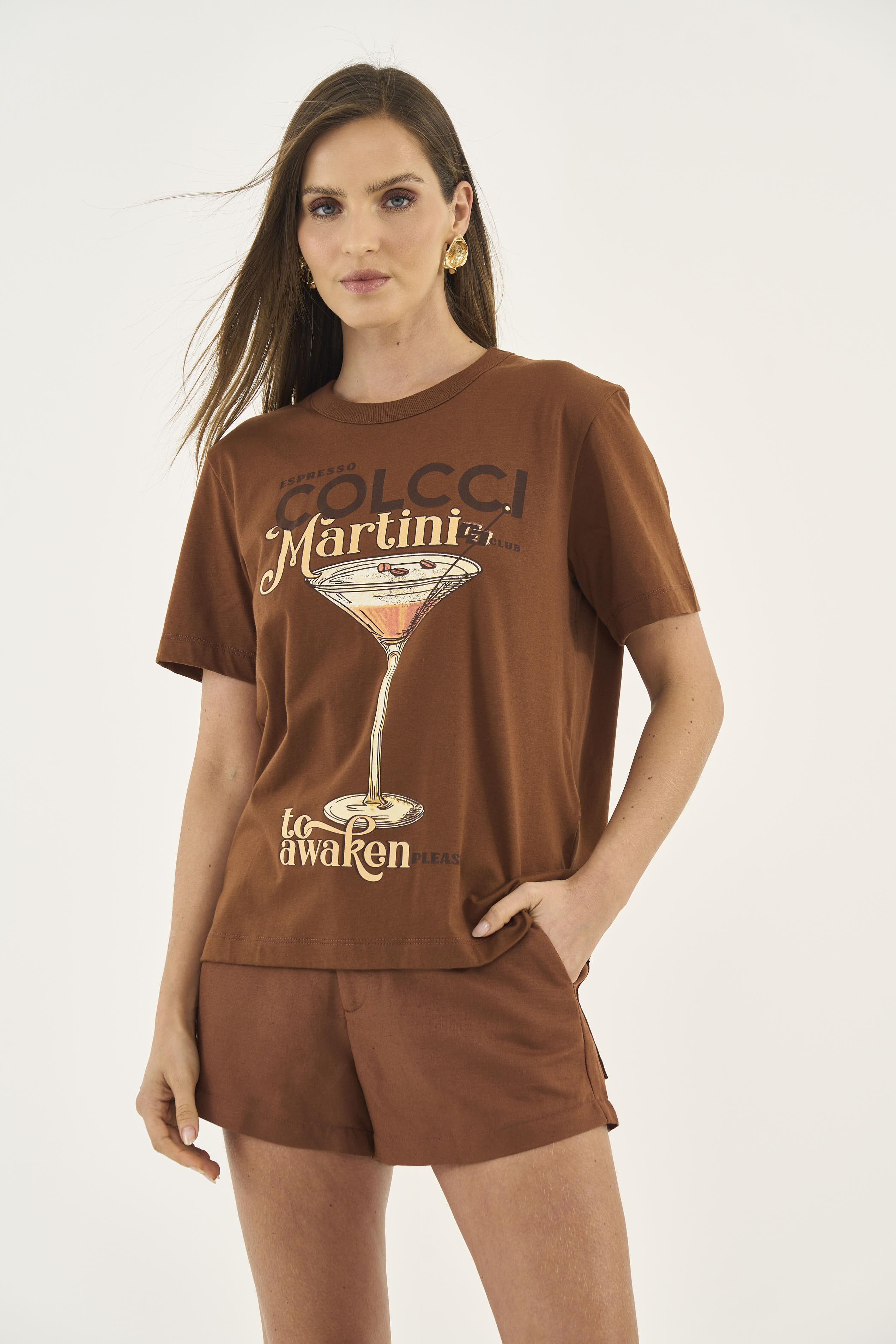 CAMISETA ESTAMPADA M PRETO