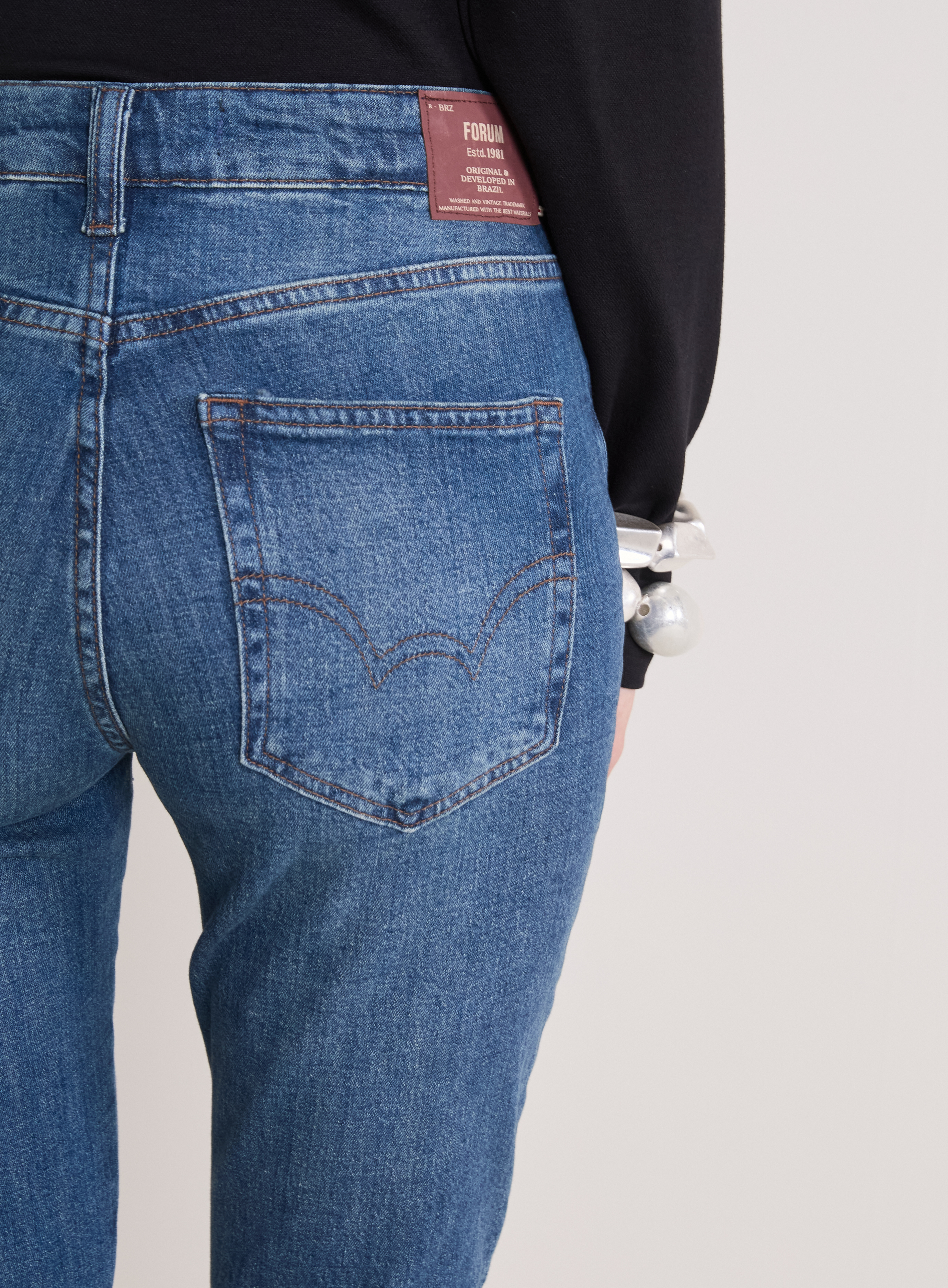 CALÇA JEANS MARISA SKINNY 38 INDIGO