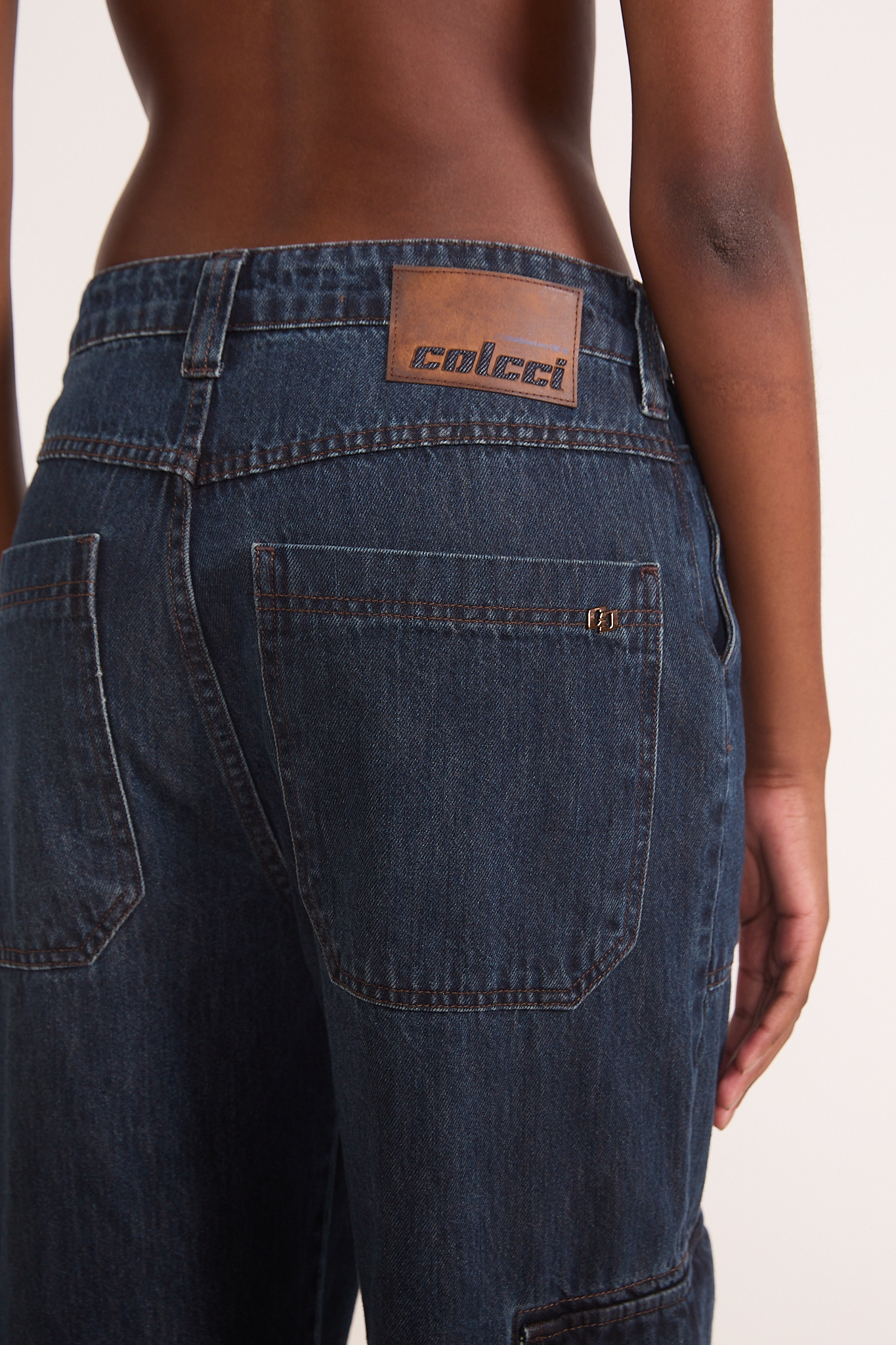 CALÇA JEANS BRUNA LOW 38 INDIGO