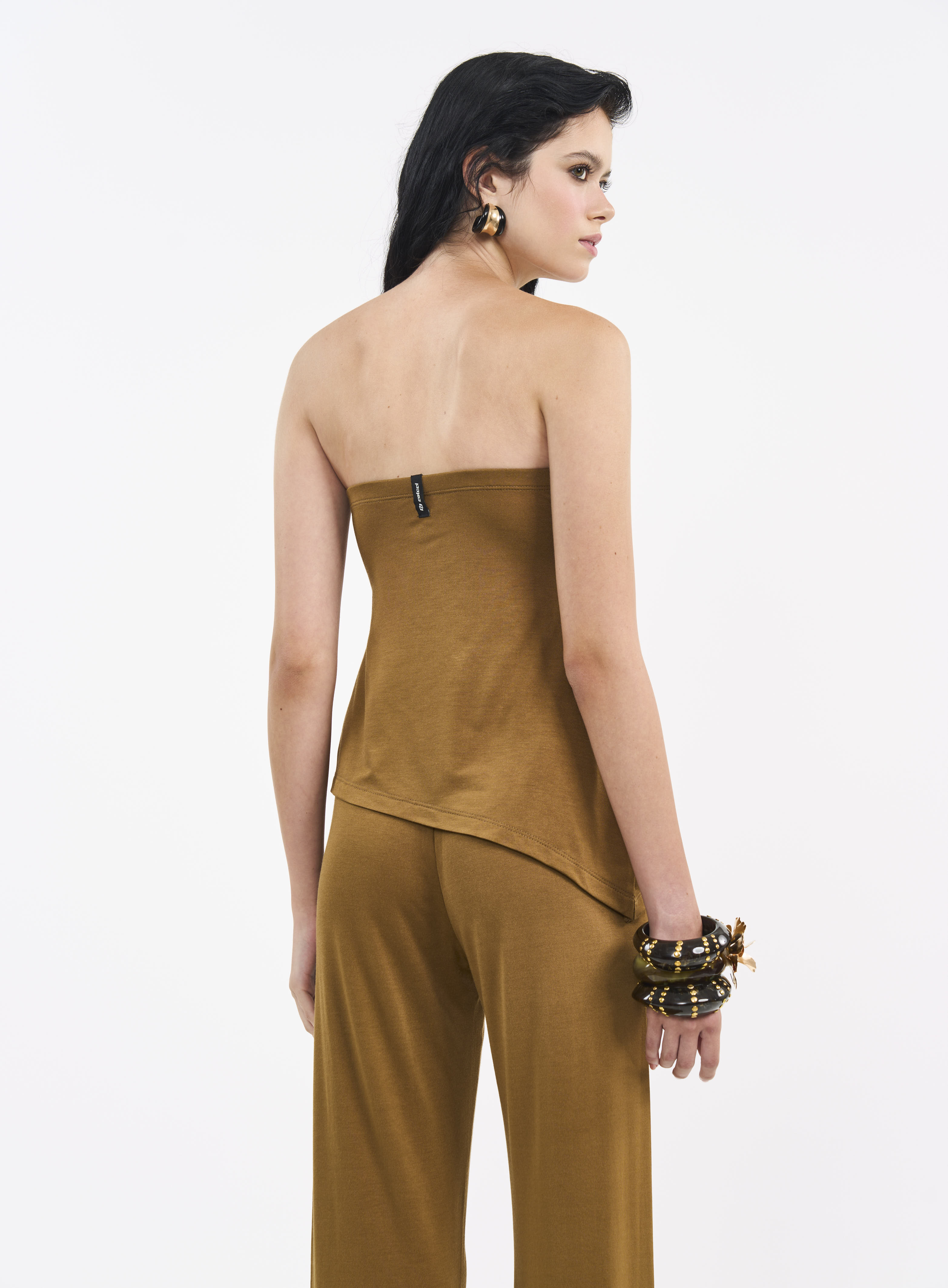 BLUSA COLCCI M MARROM CUMARU