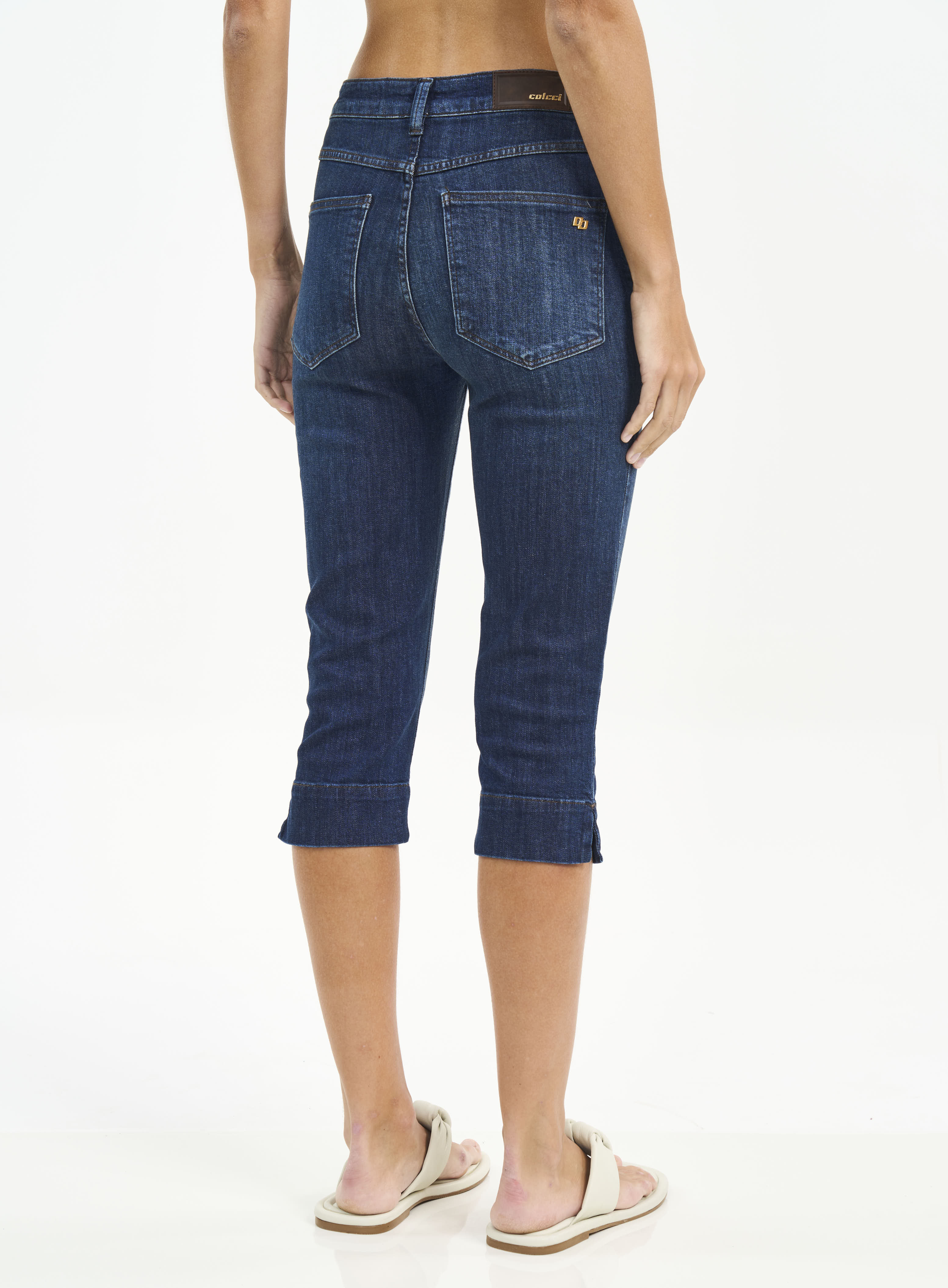 CALÇA JEANS CAPRI 36 INDIGO