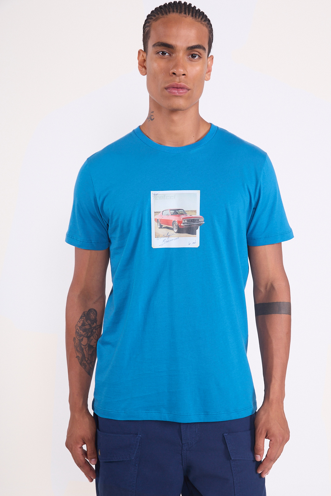 CAMISETA COLCCI GG AZUL DARKNESS