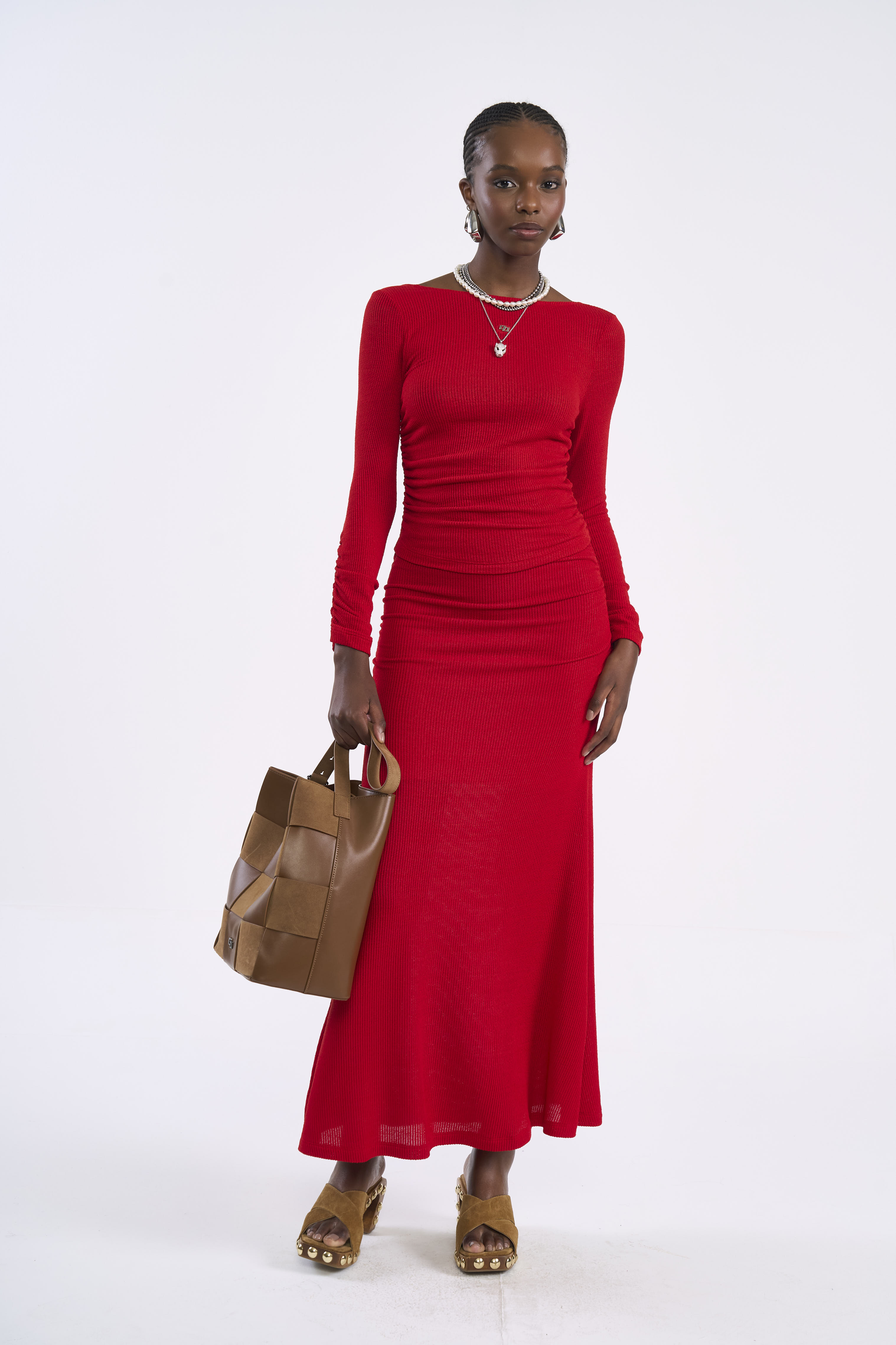 BLUSA COLCCI M VERMELHO SPARKL