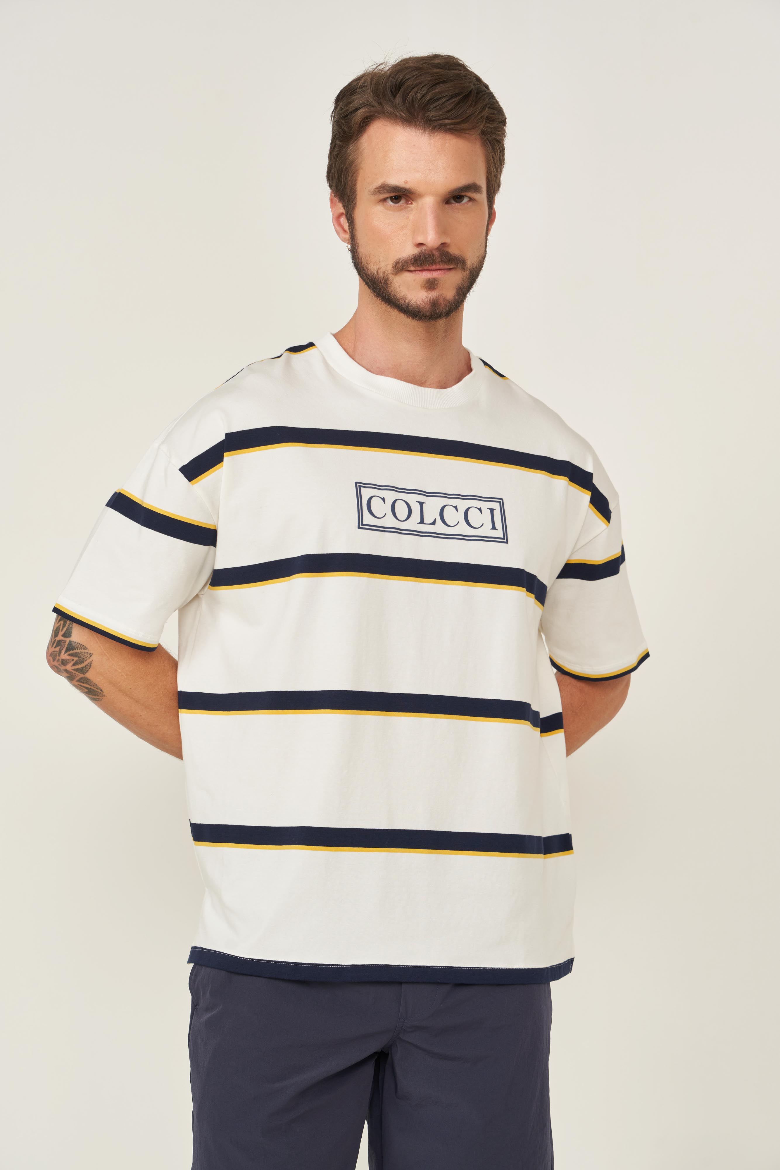 CAMISETA LISTRADA GG LISTRADO