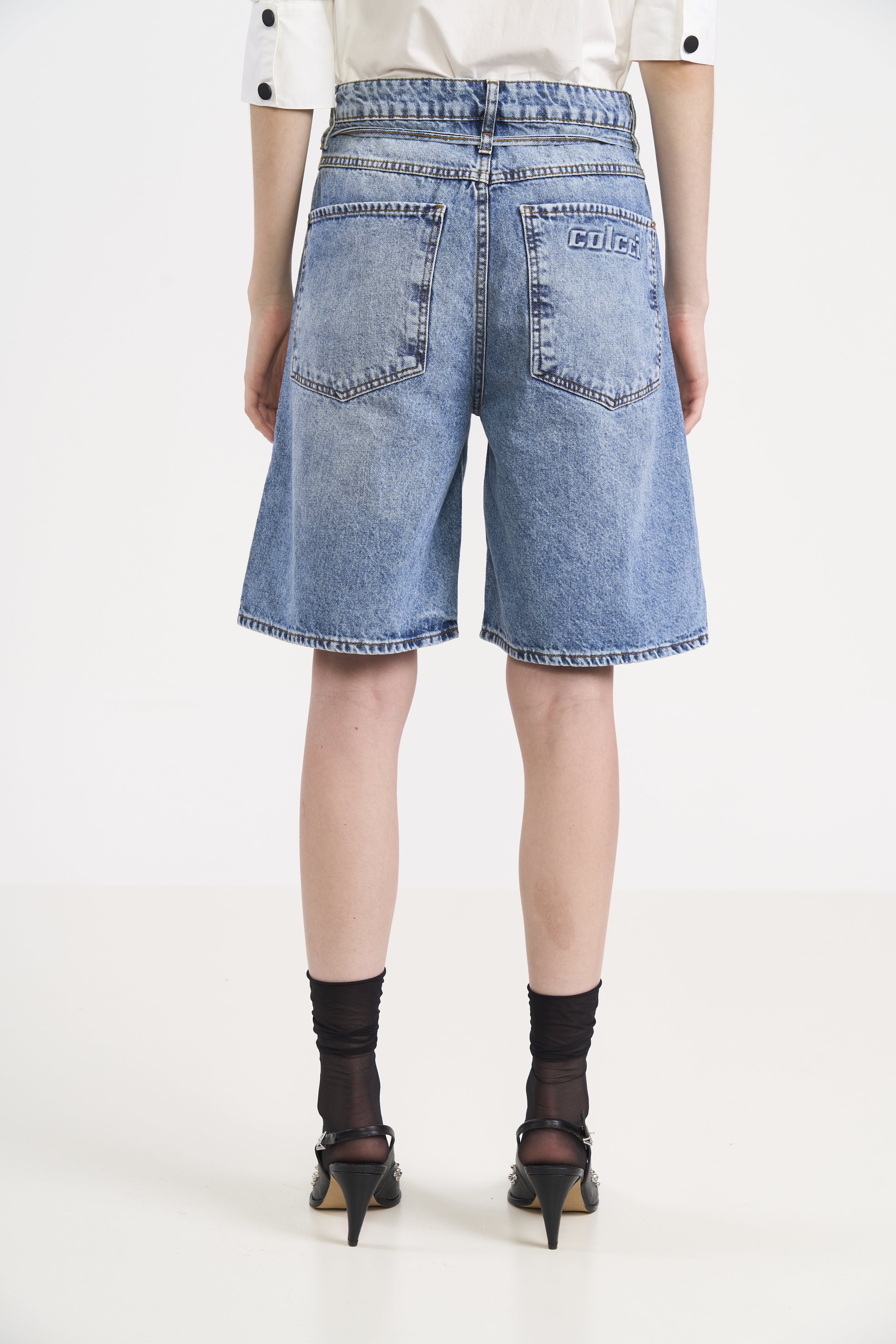 BERMUDA JEANS GIGI 36 INDIGO