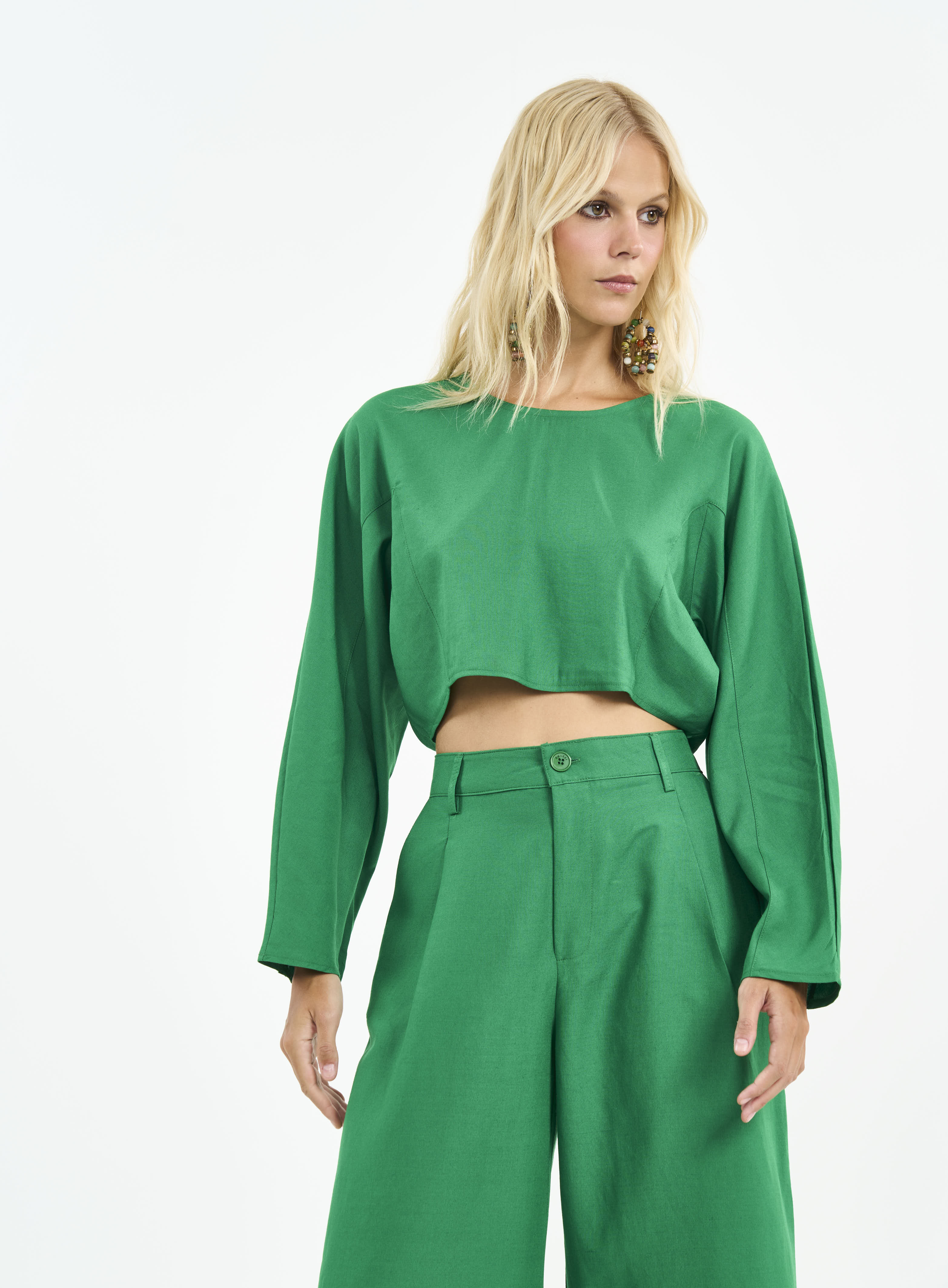 BLUSA COLCCI M VERDE VANITY