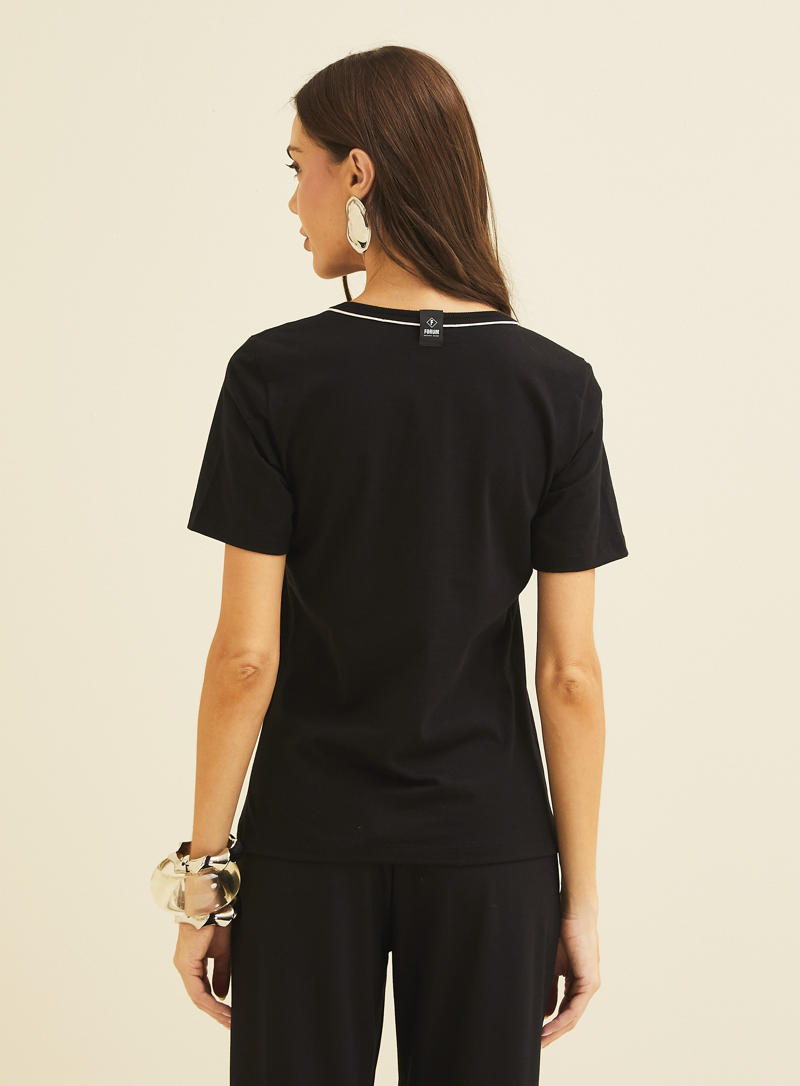 CAMISETA FORUM M PRETO