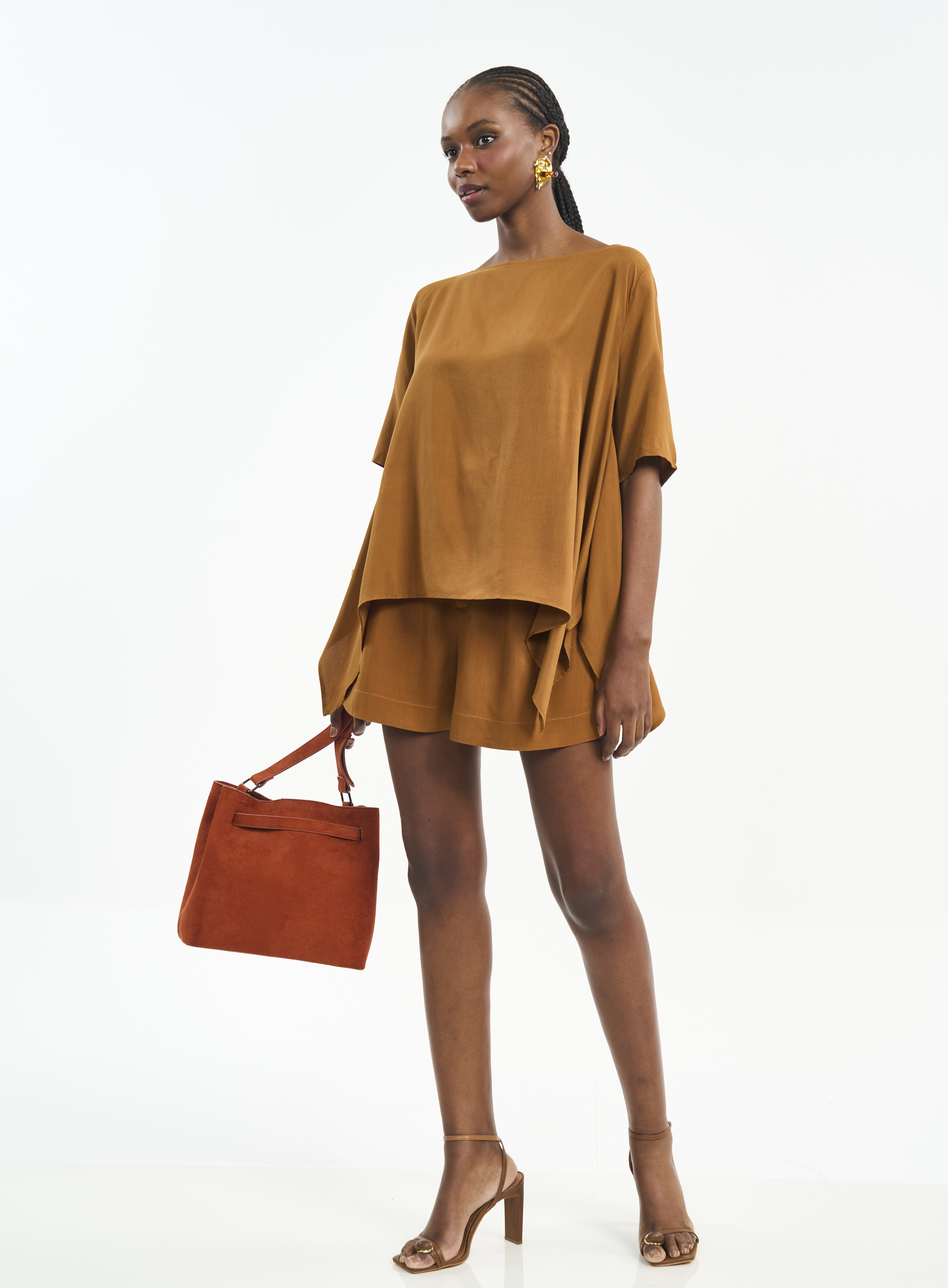 BLUSA COLCCI M MARROM DROME