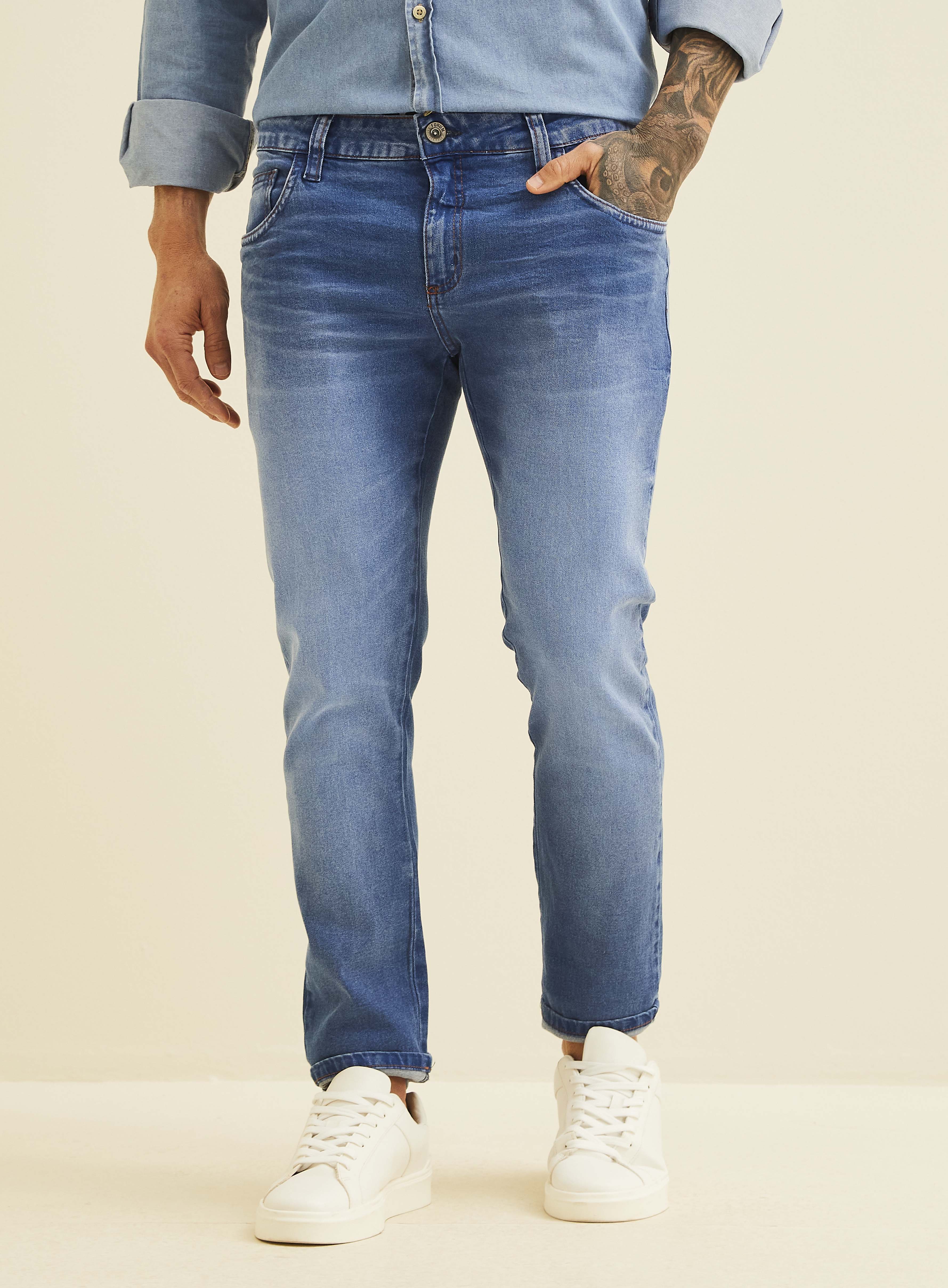 CALÇA JEANS IGOR SKINNY 42 INDIGO