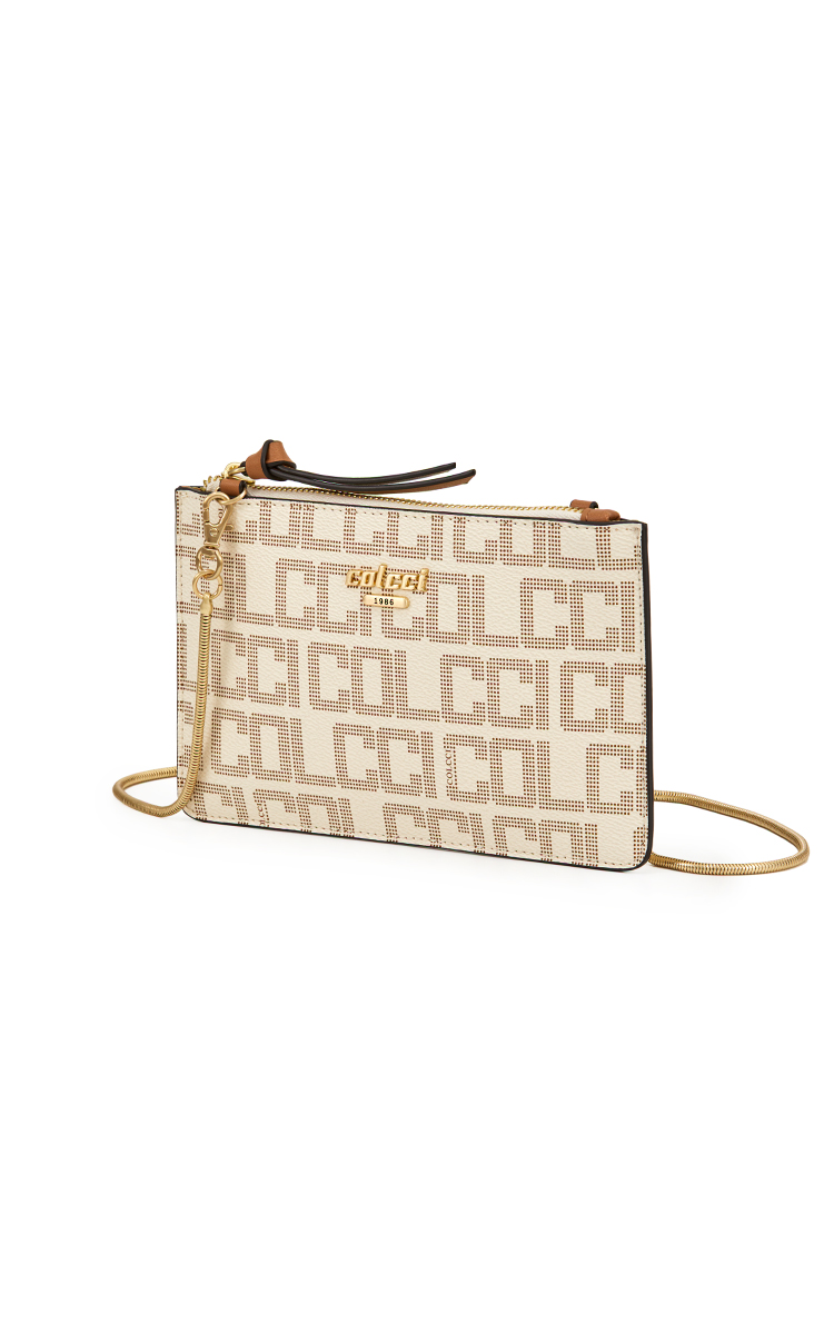 BOLSA COLCCI FEM MONOGRAMA PVC U CAFE