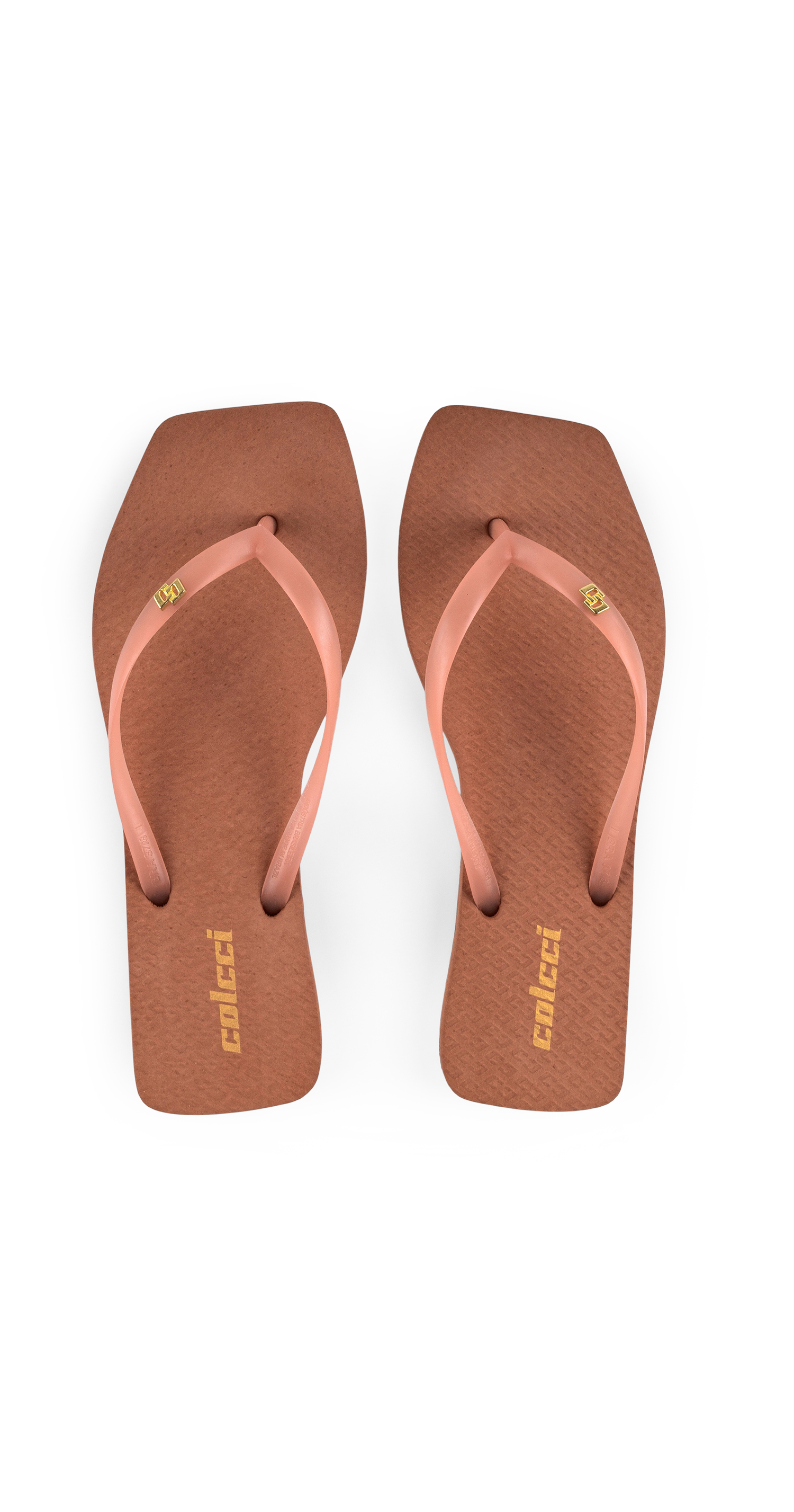 CHINELO FEM COLCCI METAL 33-34 AZUL BOUCHER
