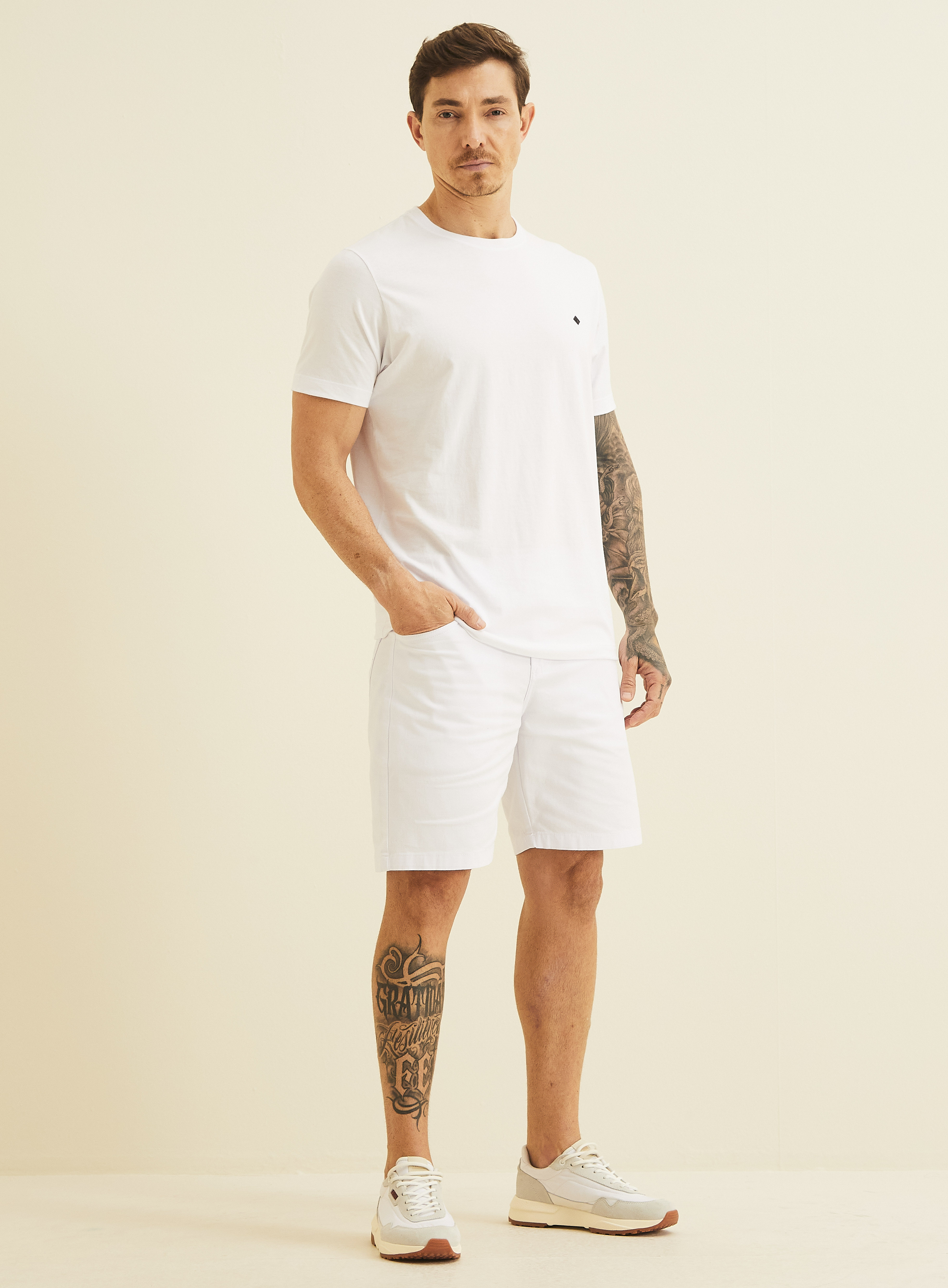CAMISETA FORUM PACK 2PEÇAS GG PRETO/BRANCO