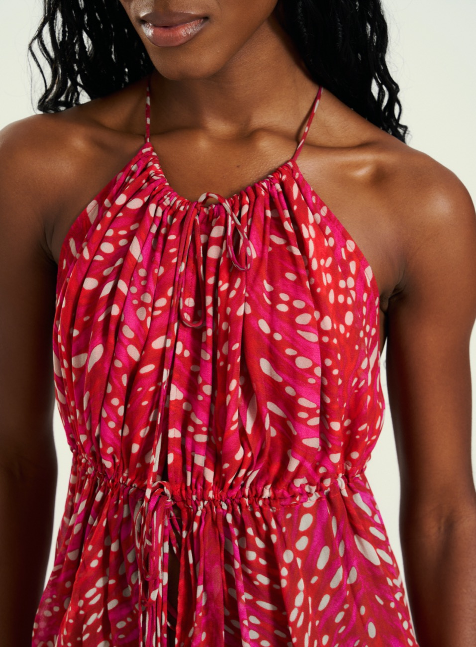 BLUSA ESTAMPADA GG RED BREEZE