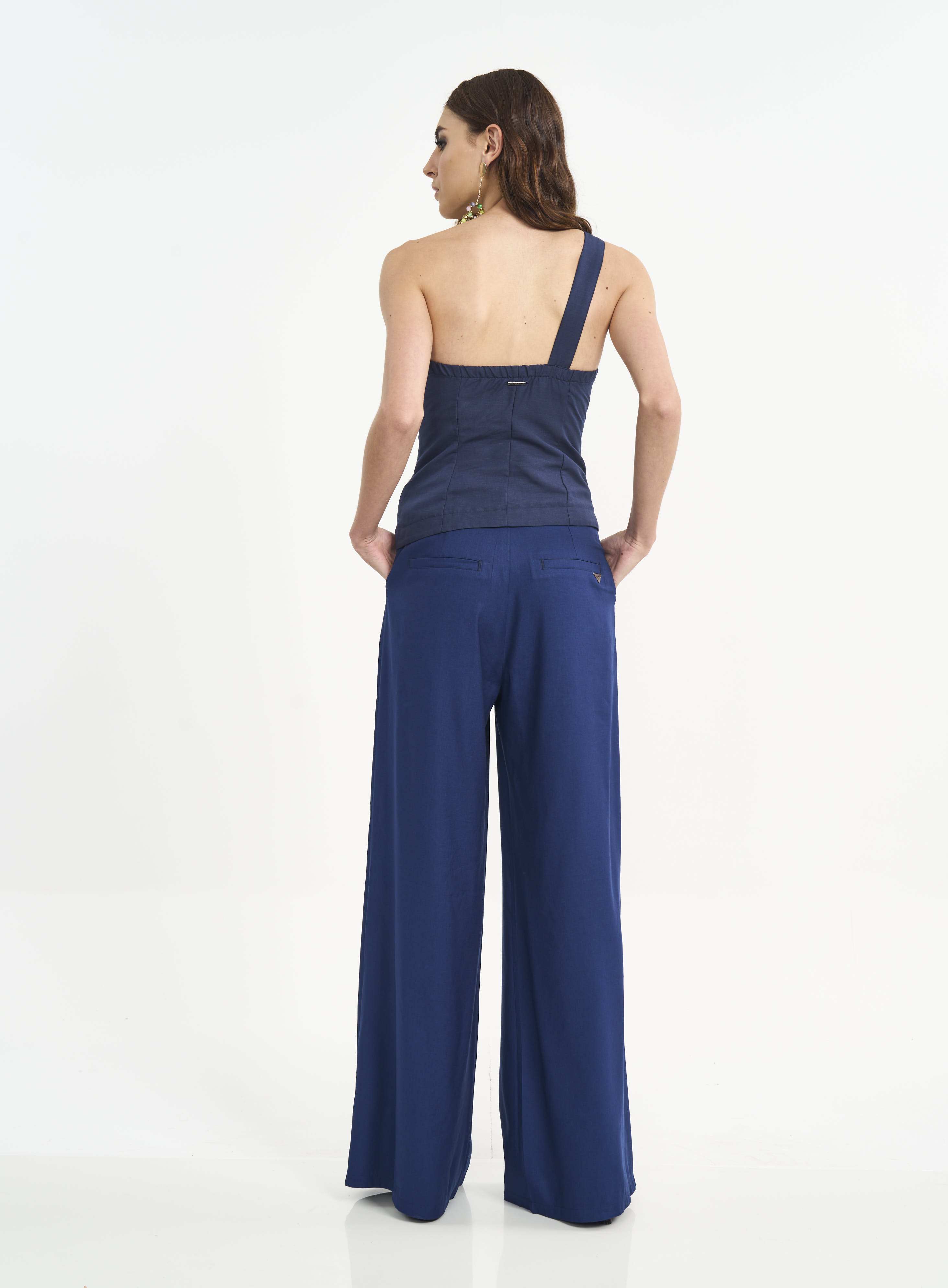 BLUSA LINHO M AZUL OLYMPIC
