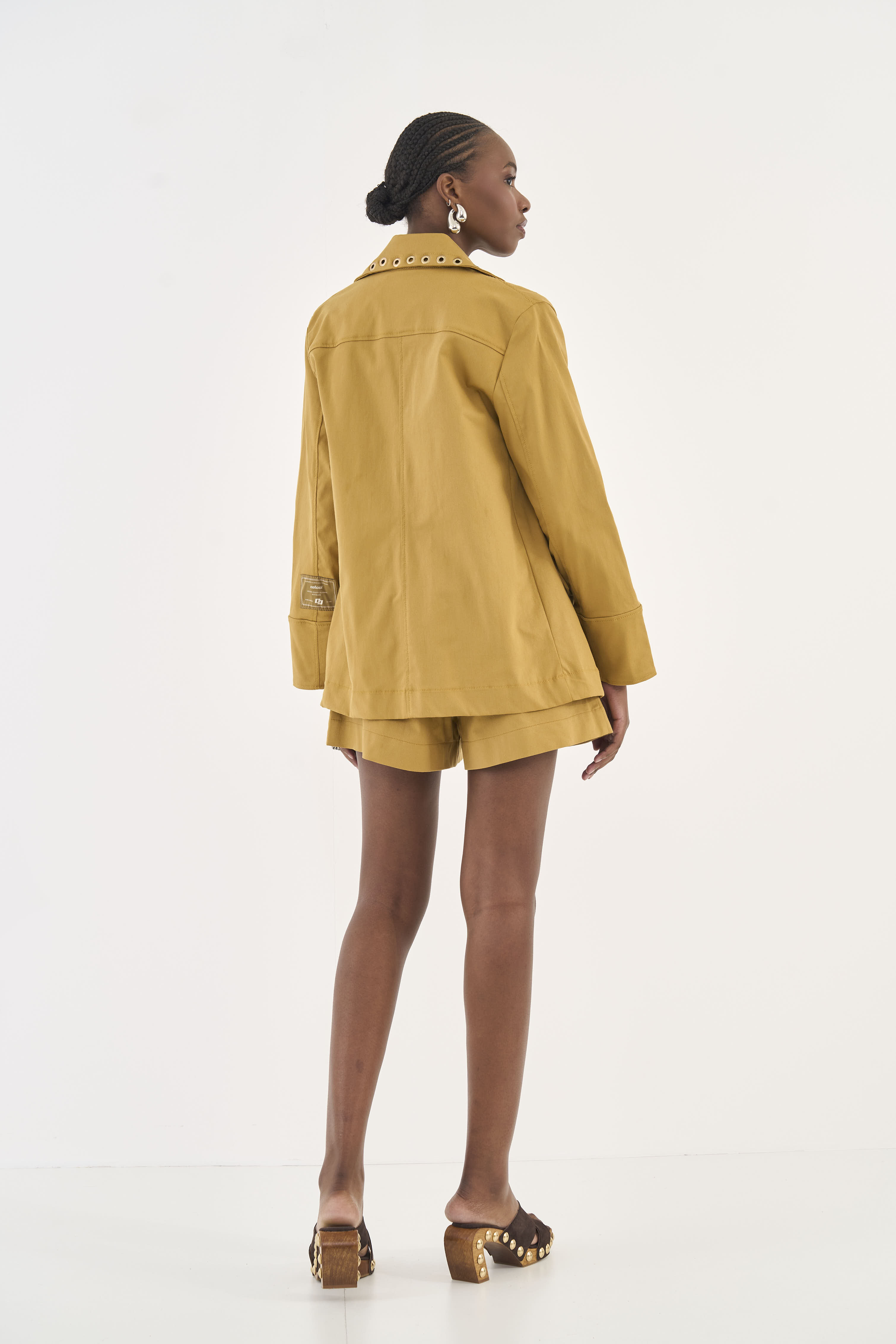 SHORT SARJA 34 MARROM EBBELA