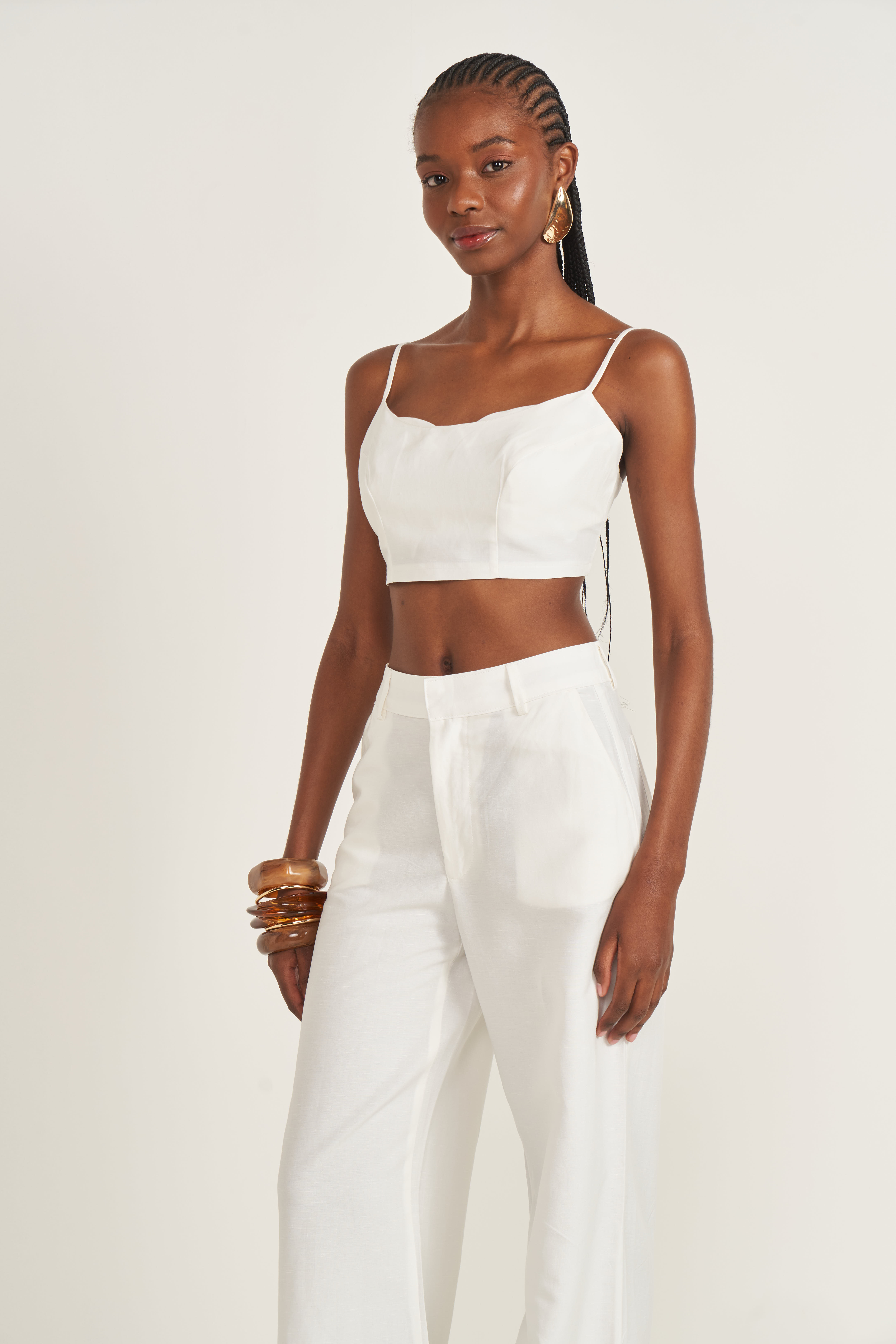 BLUSA LINHO M OFF SHELL
