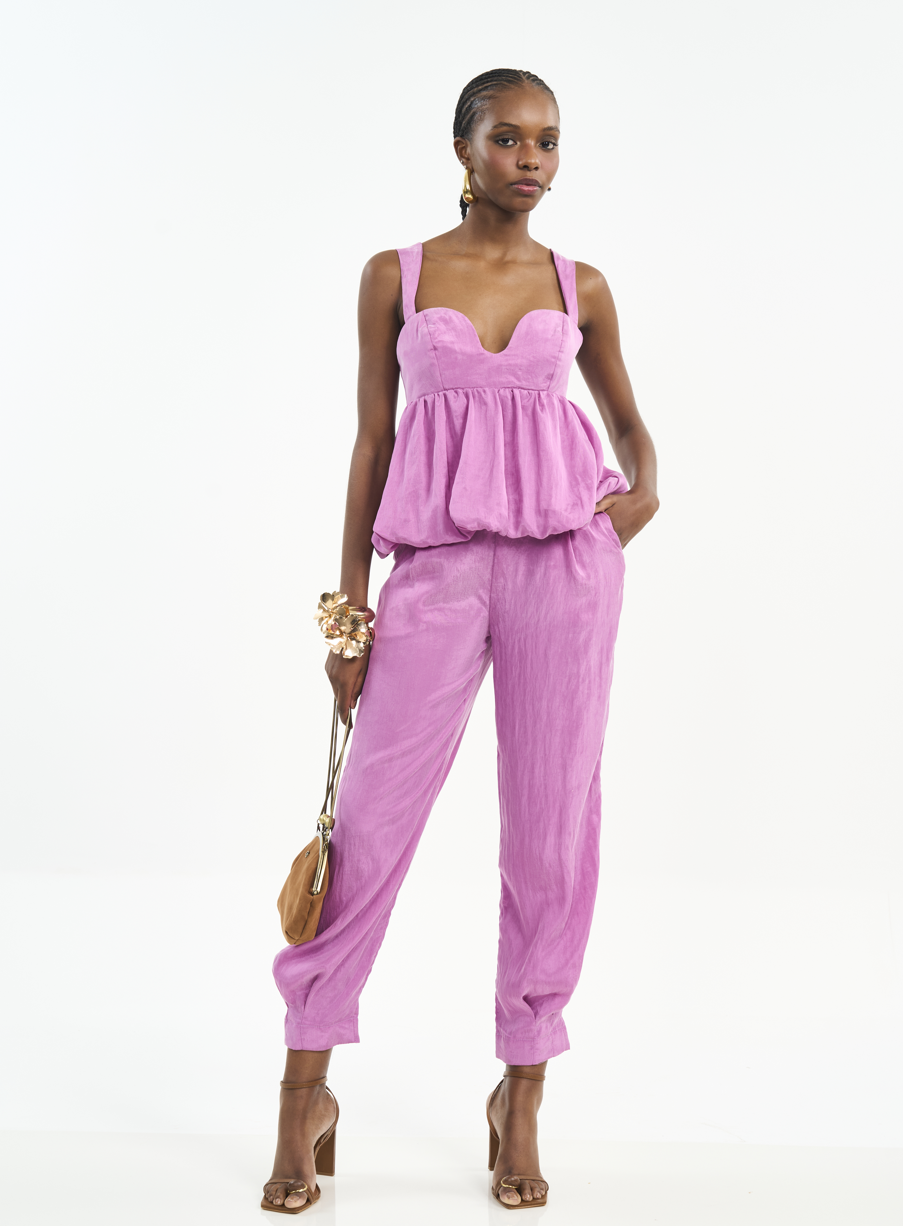 BLUSA COLCCI M ROXO LILO