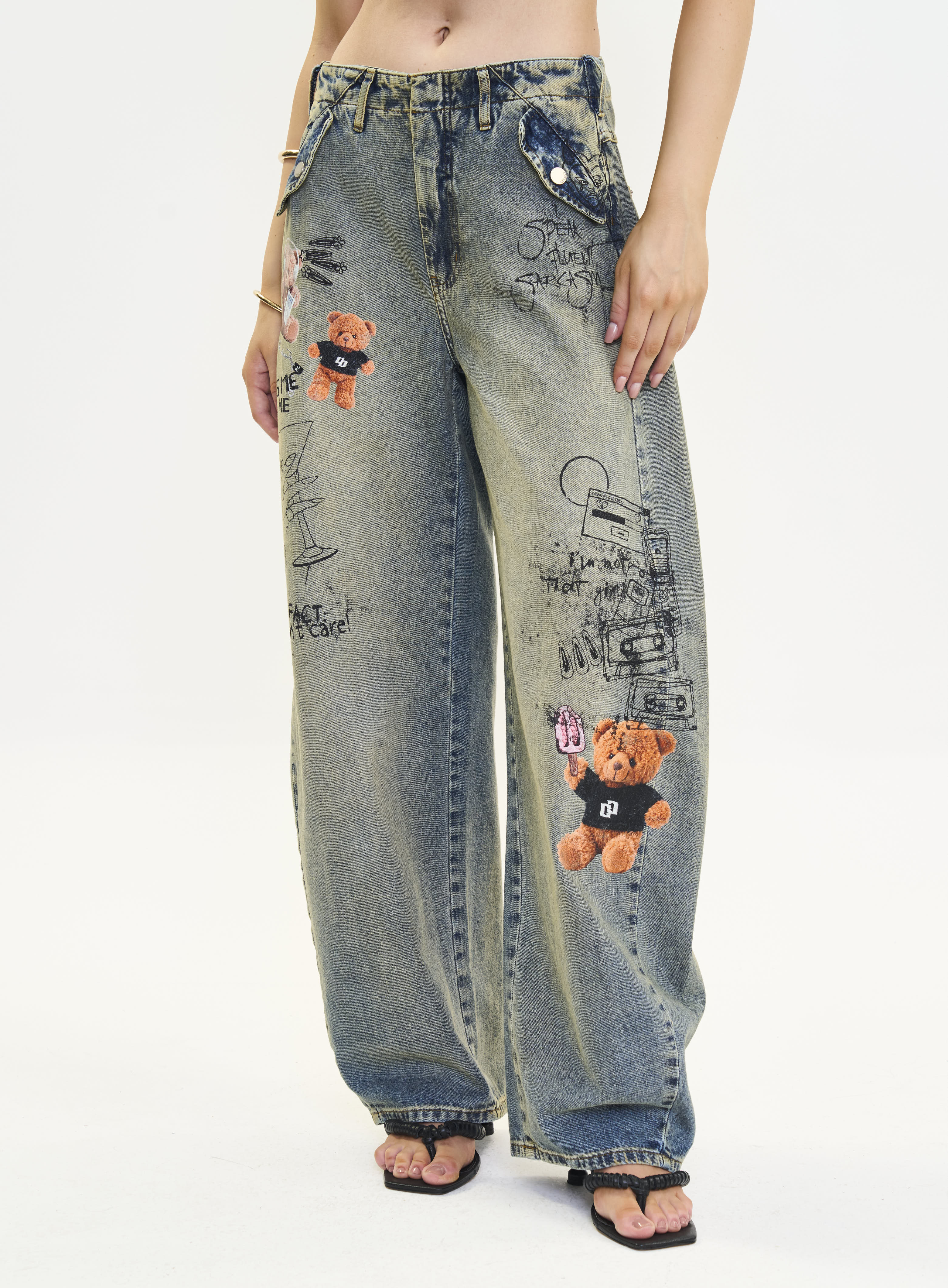 CALÇA JEANS BARRIL 34 INDIGO