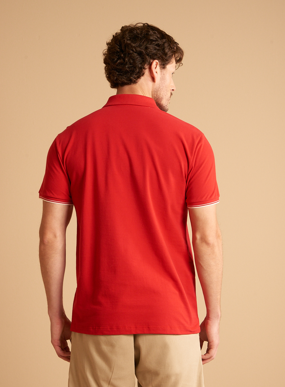 POLO FORUM M VERMELHO SPARKL