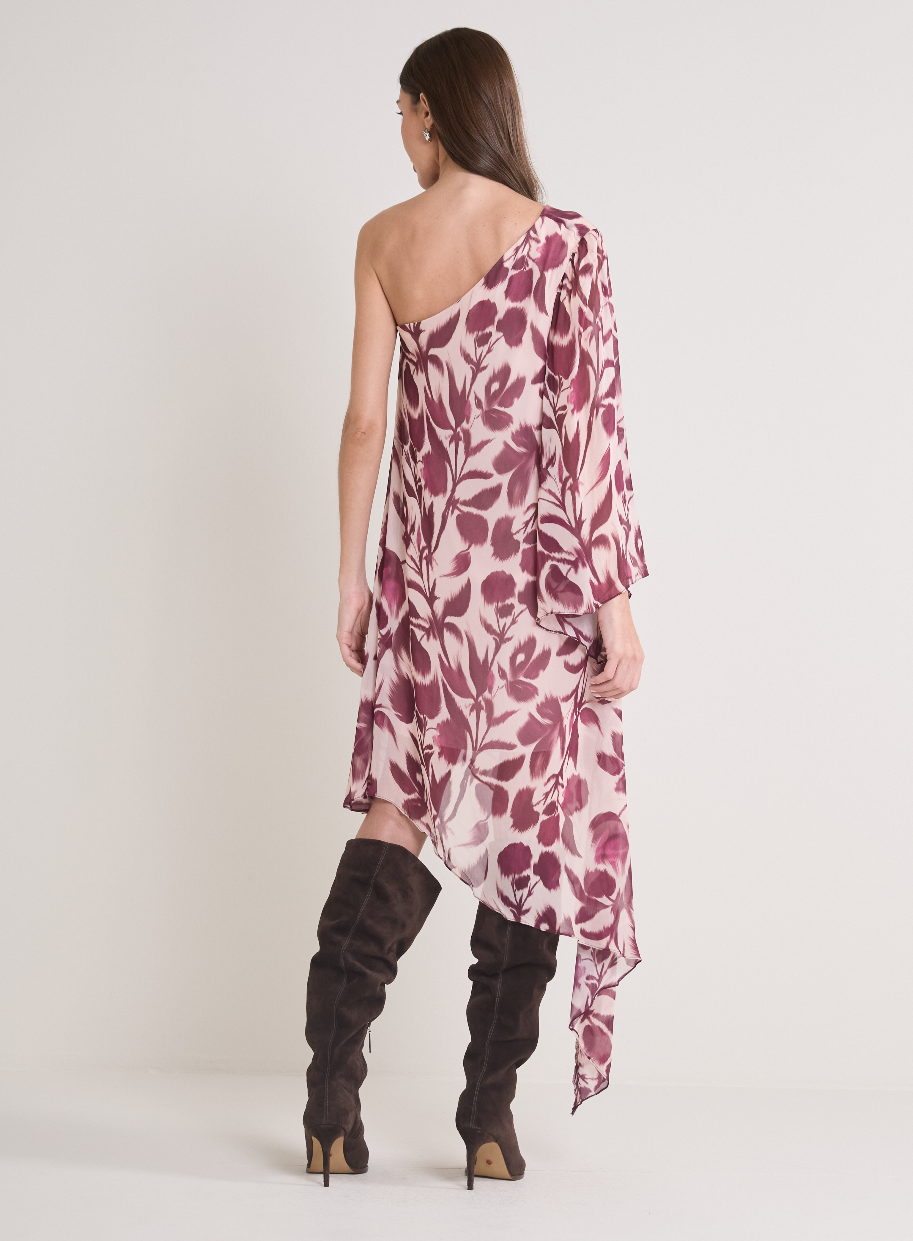 VESTIDO ESTAMPADO PP BLURRED FLOWER