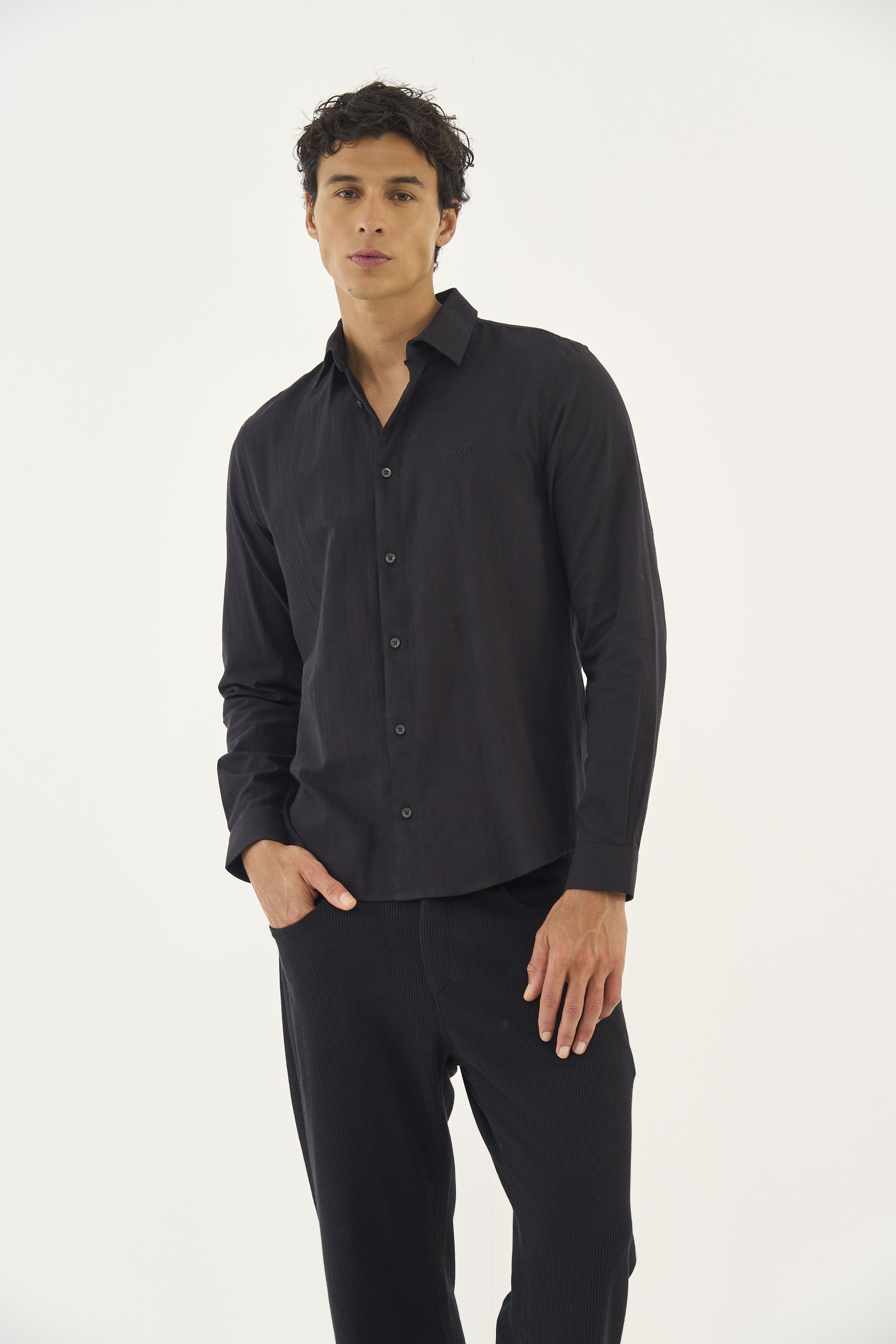 CAMISA RELAX P PRETO