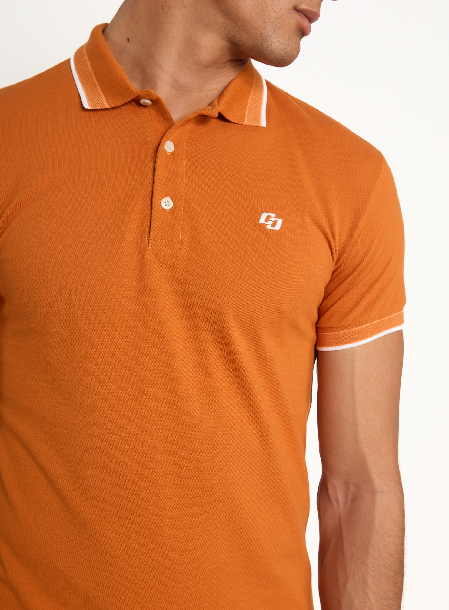 POLO COLCCI GG MARROM TUILE