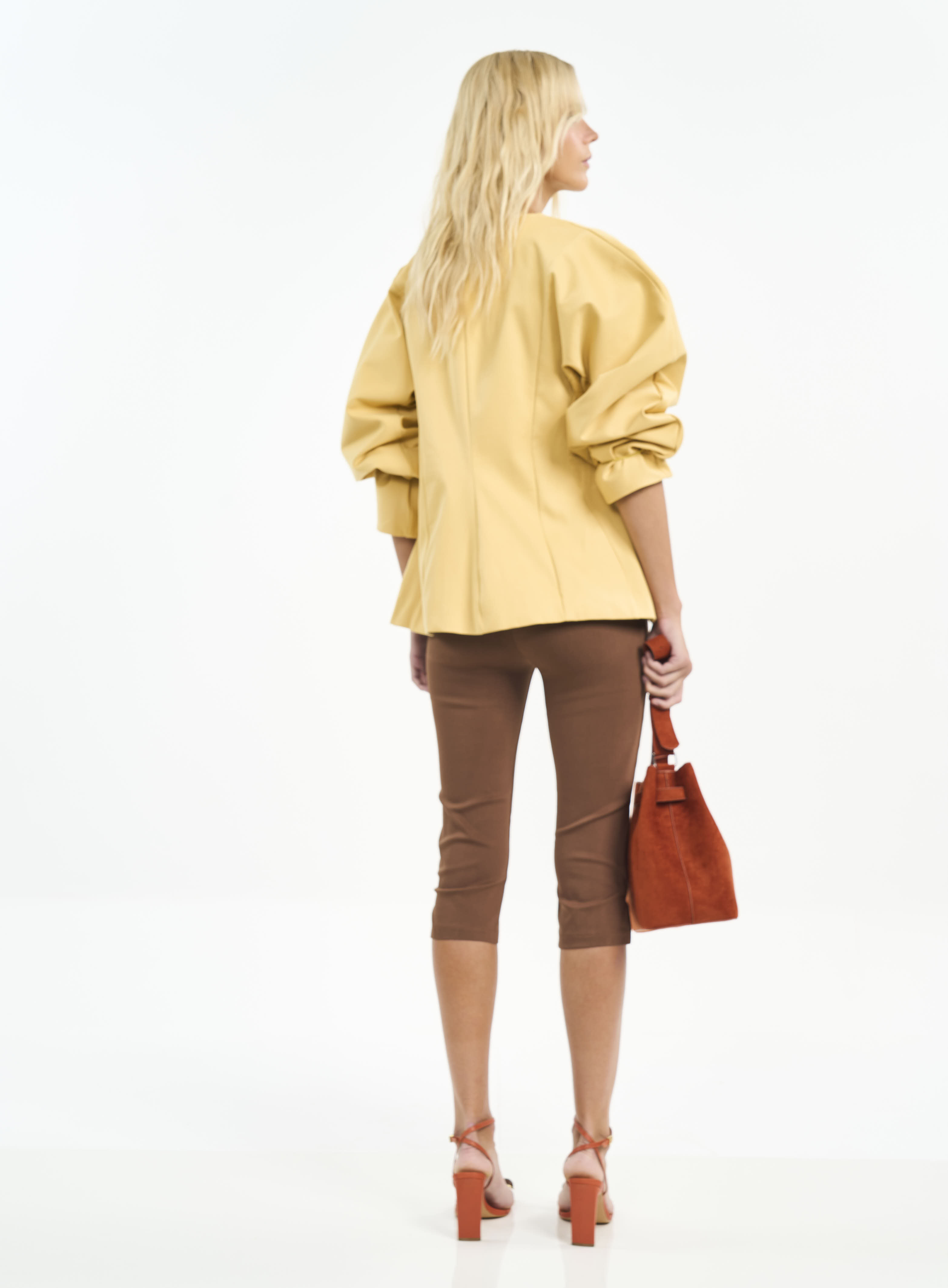 CALÇA COLCCI P MARROM TIRAMISU