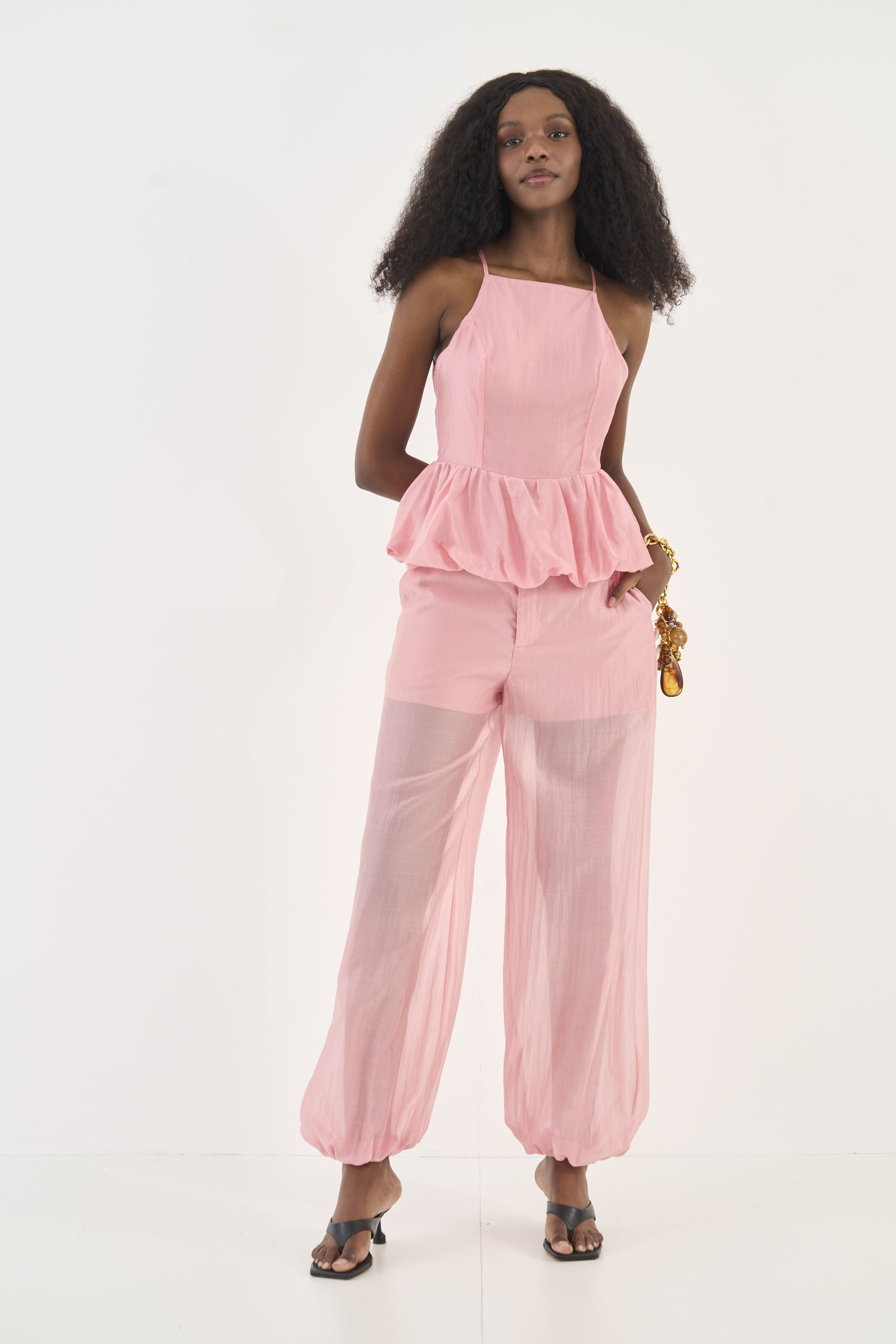 CALÇA COLCCI G ROSA TEVA