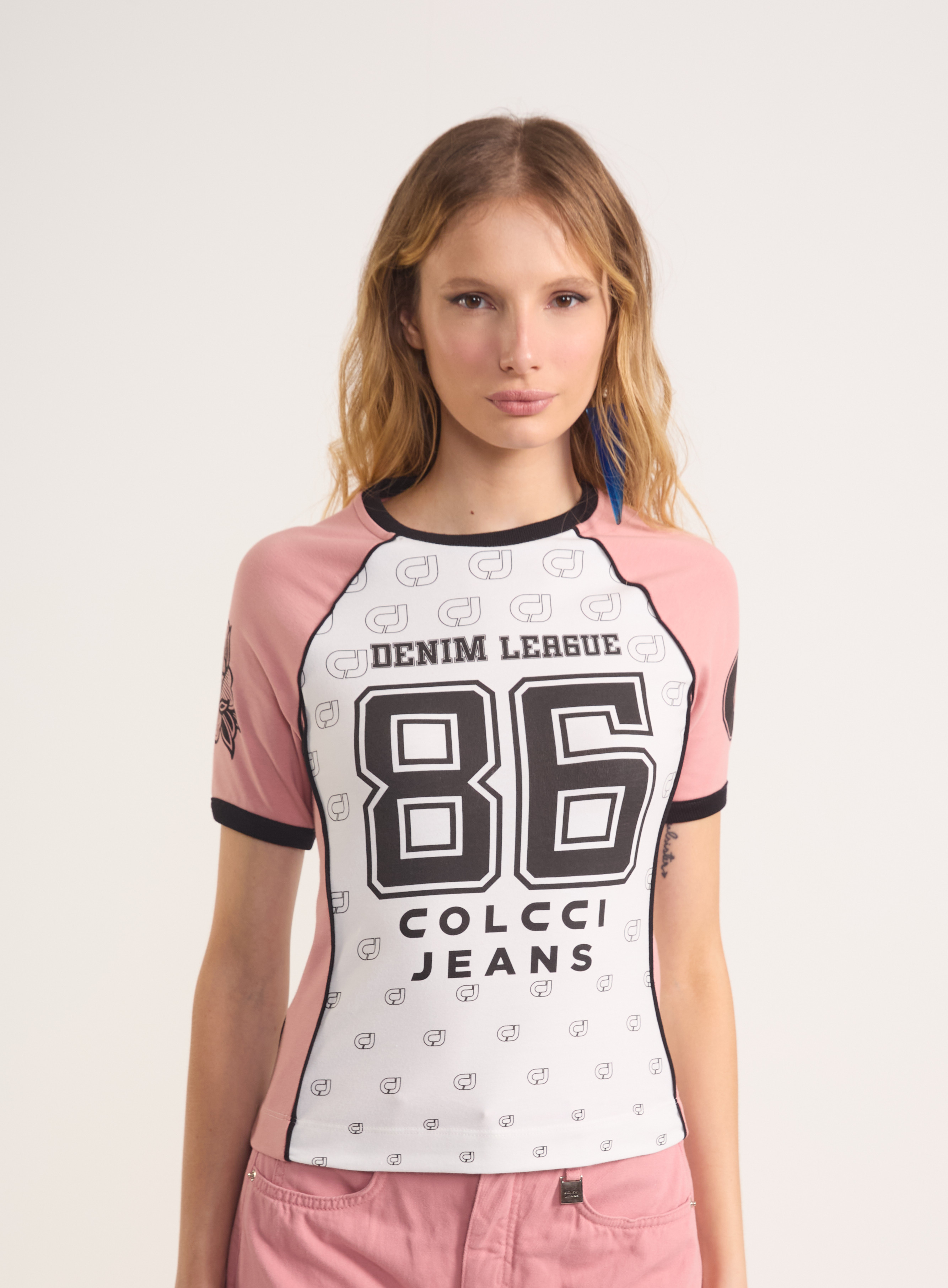 CAMISETA ESTAMPADA PP ROSA TEVA