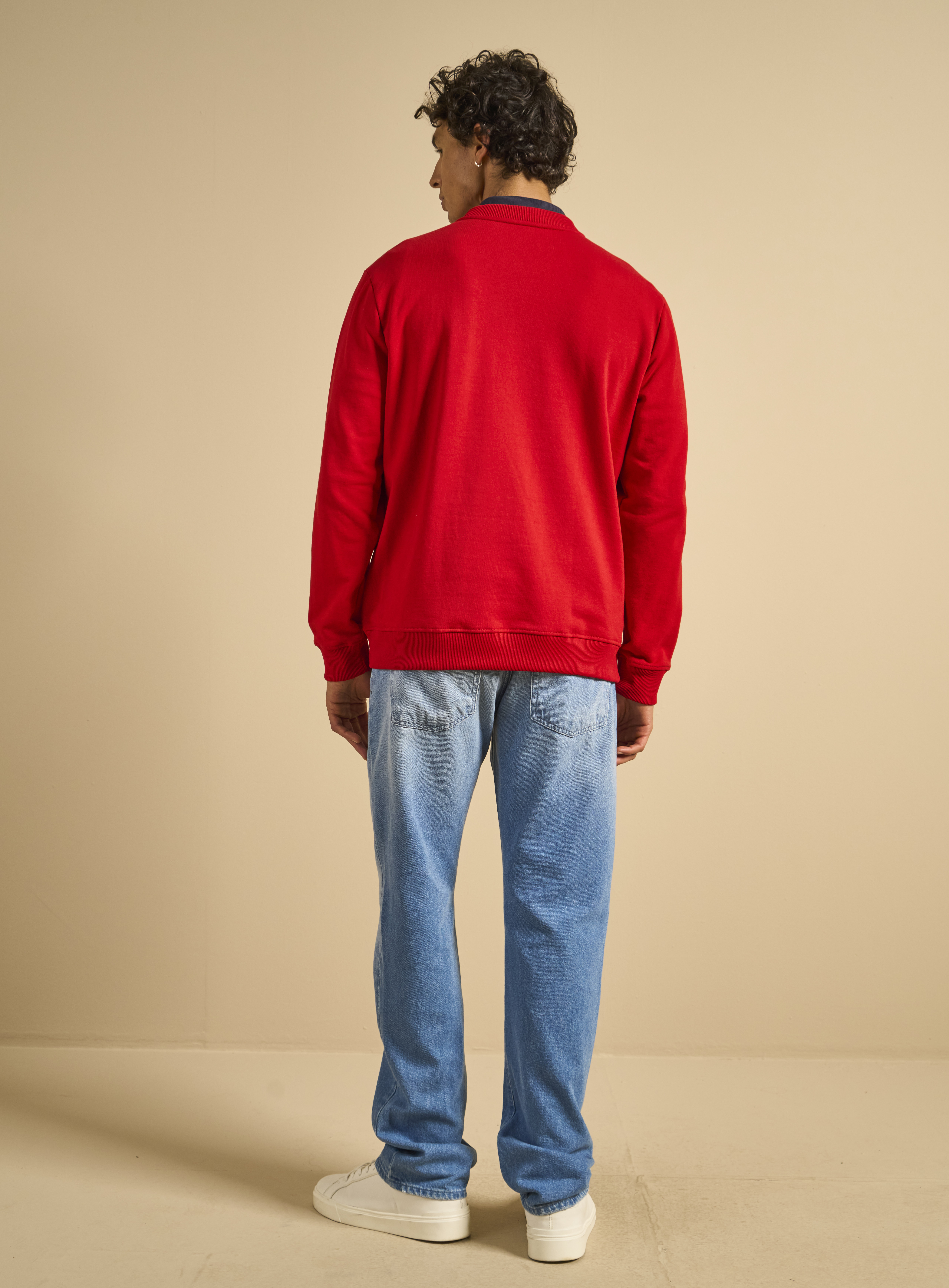 BLUSÃO MOLETOM GG VERMELHO SPARKL