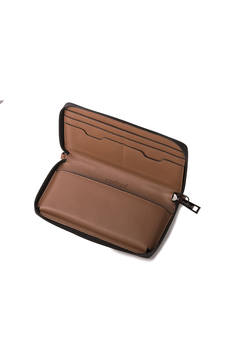 CARTEIRA COLCCI MINI FLOATER U PRETO