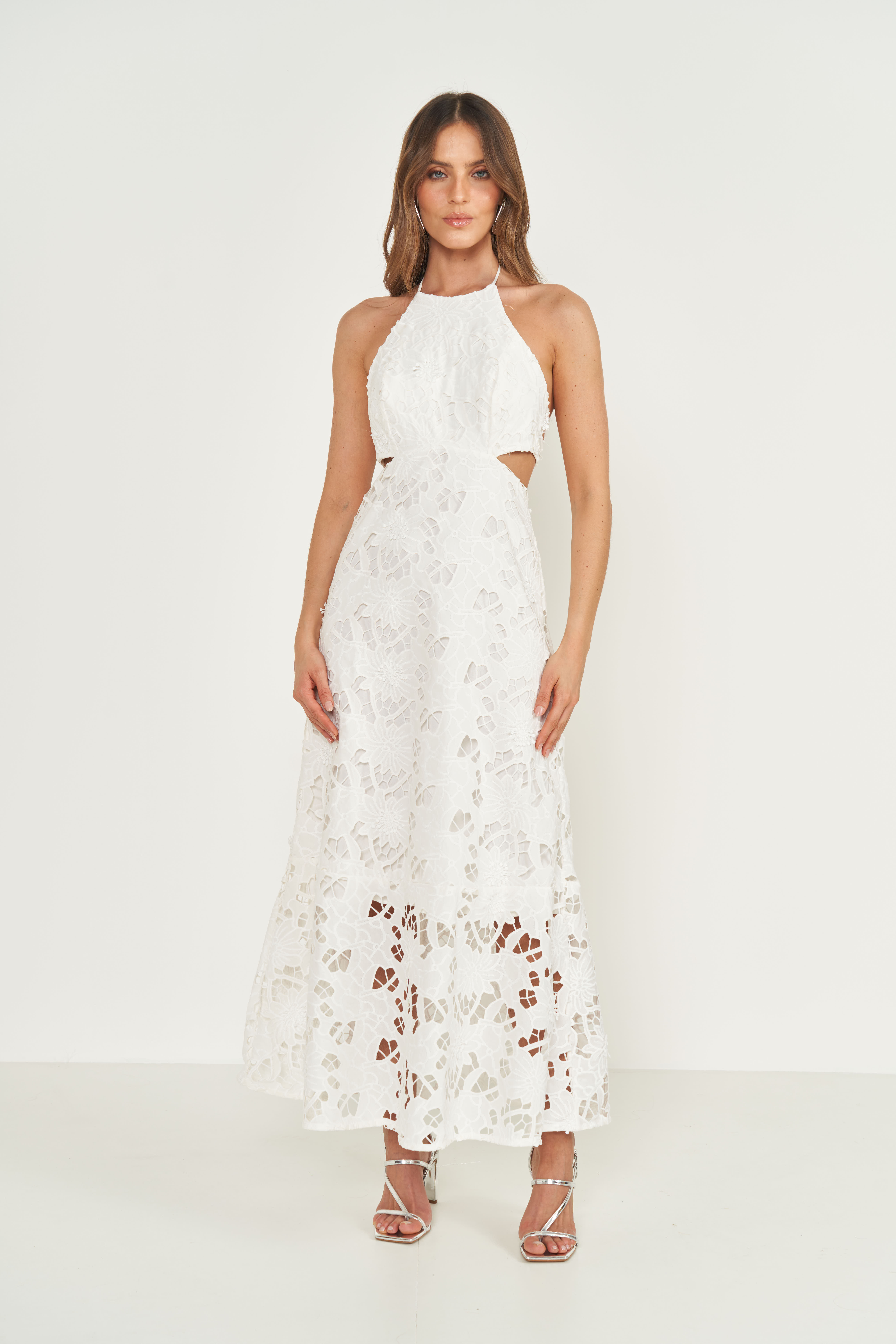 VESTIDO BORDADO G OFF SHELL