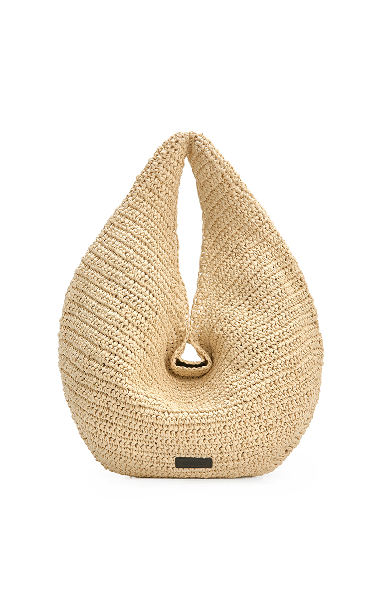 BOLSA COLCCI FEM HOBO PALHA U NATURAL