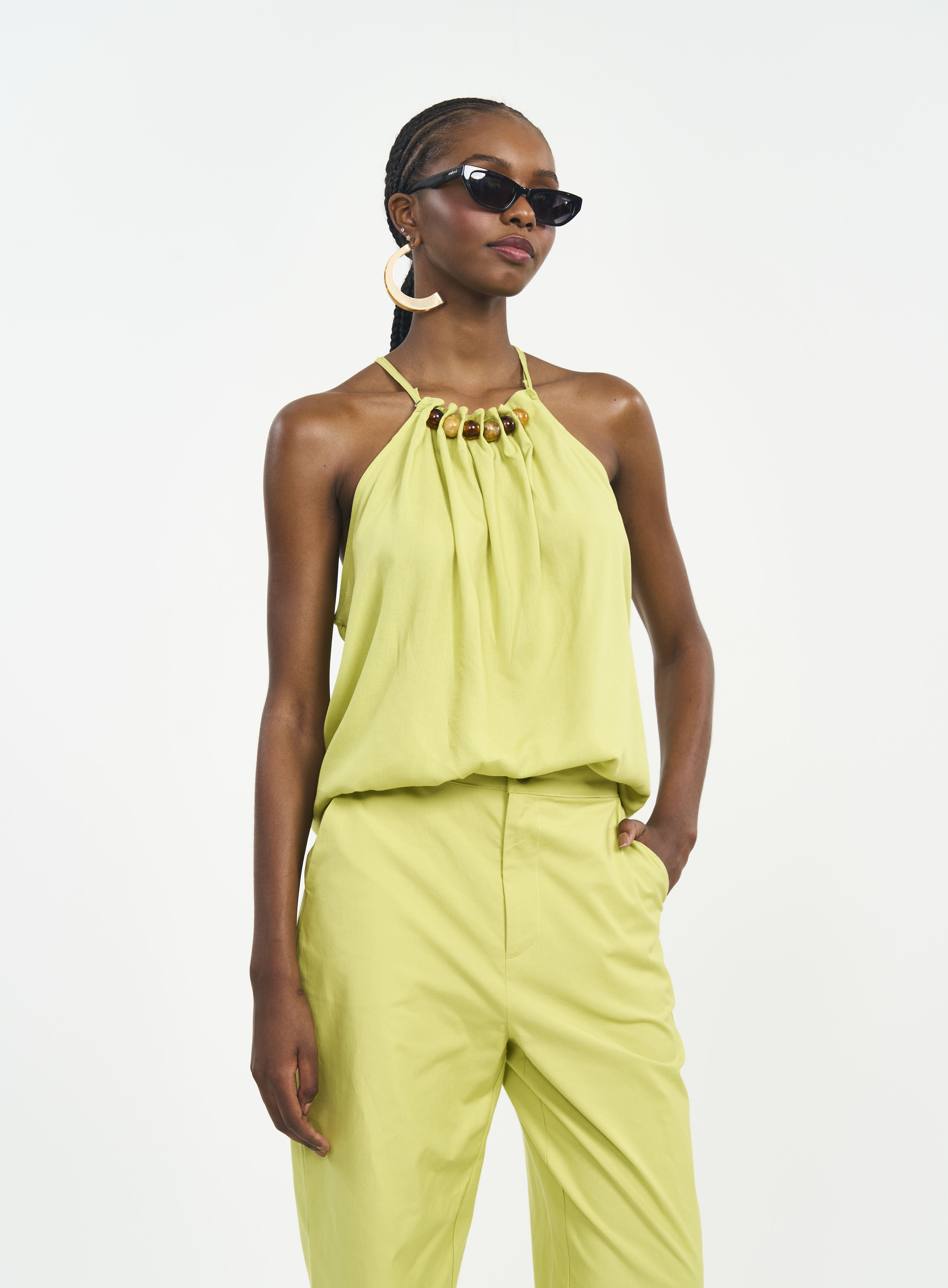 BLUSA COLCCI P VERDE LEMON ICE