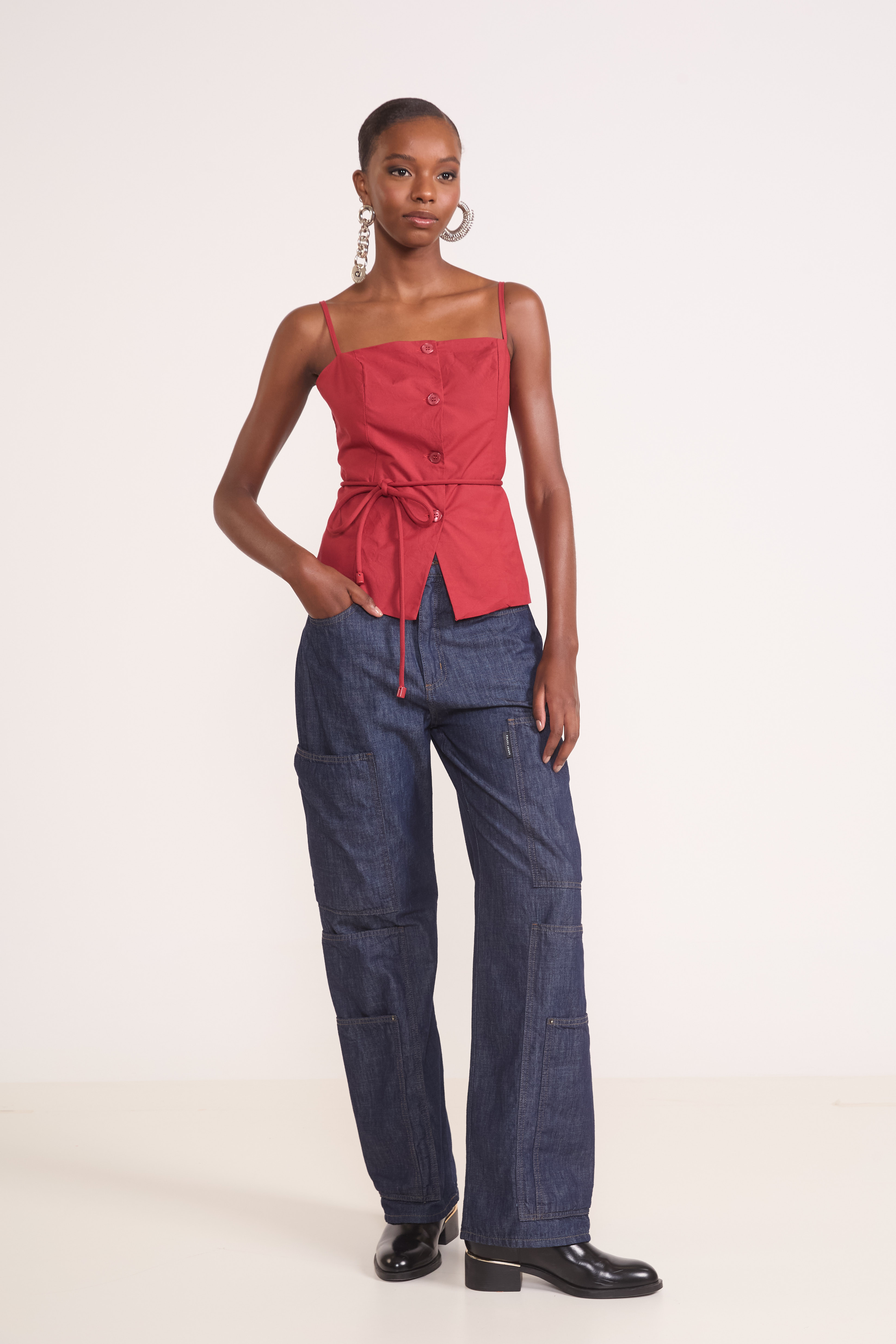 CALÇA JEANS BARCELONA 40 INDIGO