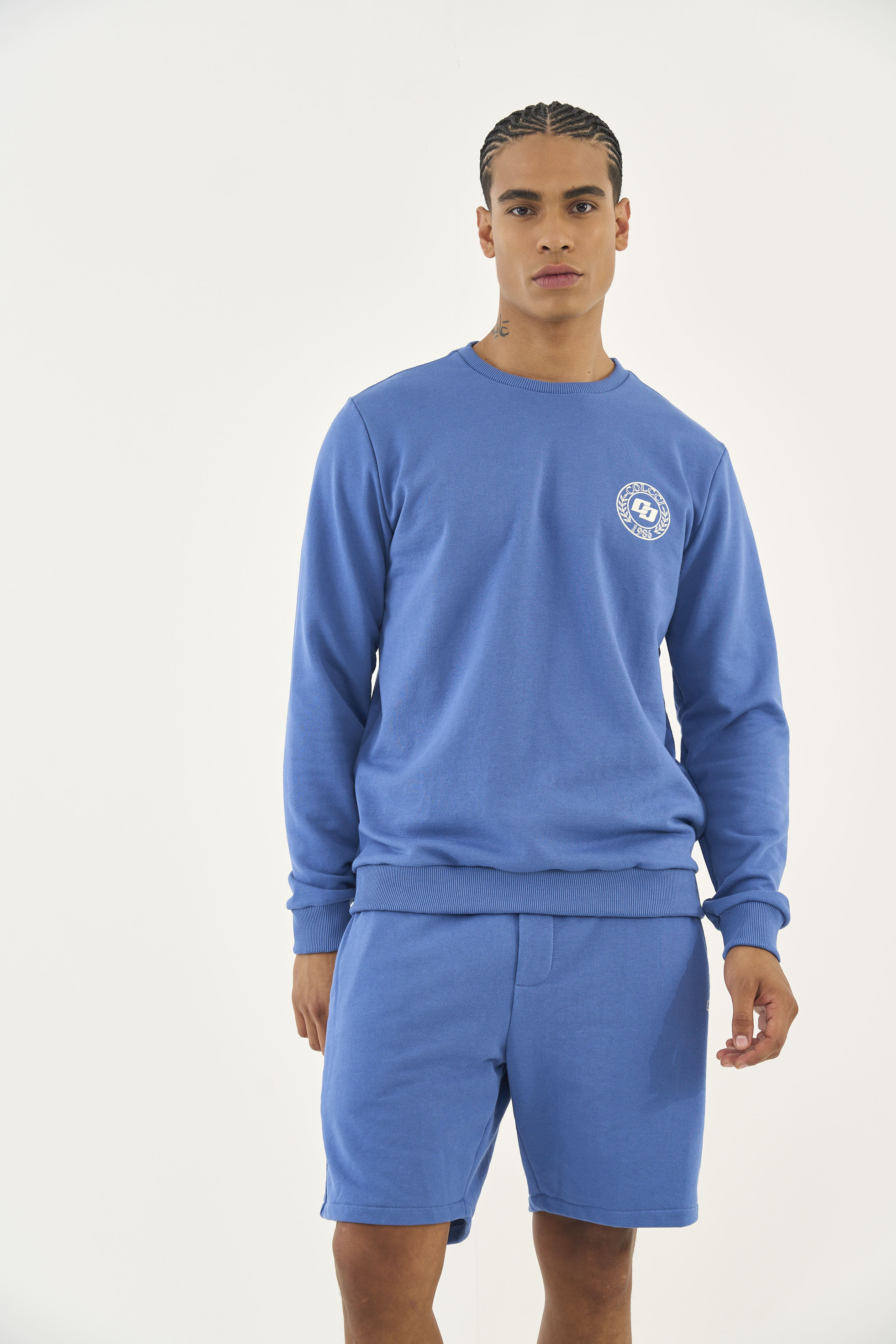 BLUSÃO MOLETOM GG AZUL ZARCO