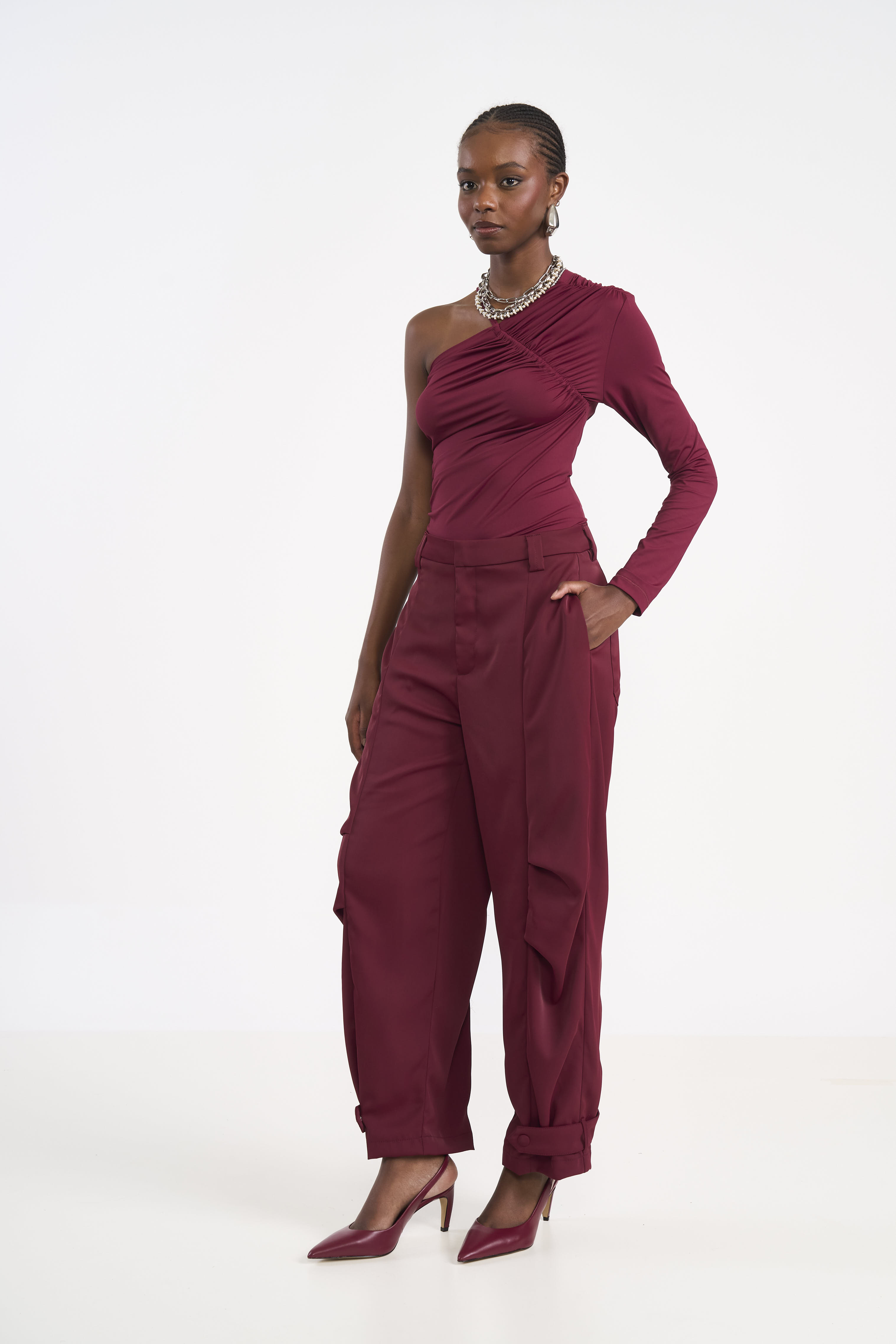 BLUSA COLCCI P BORDO BLOODSTONE