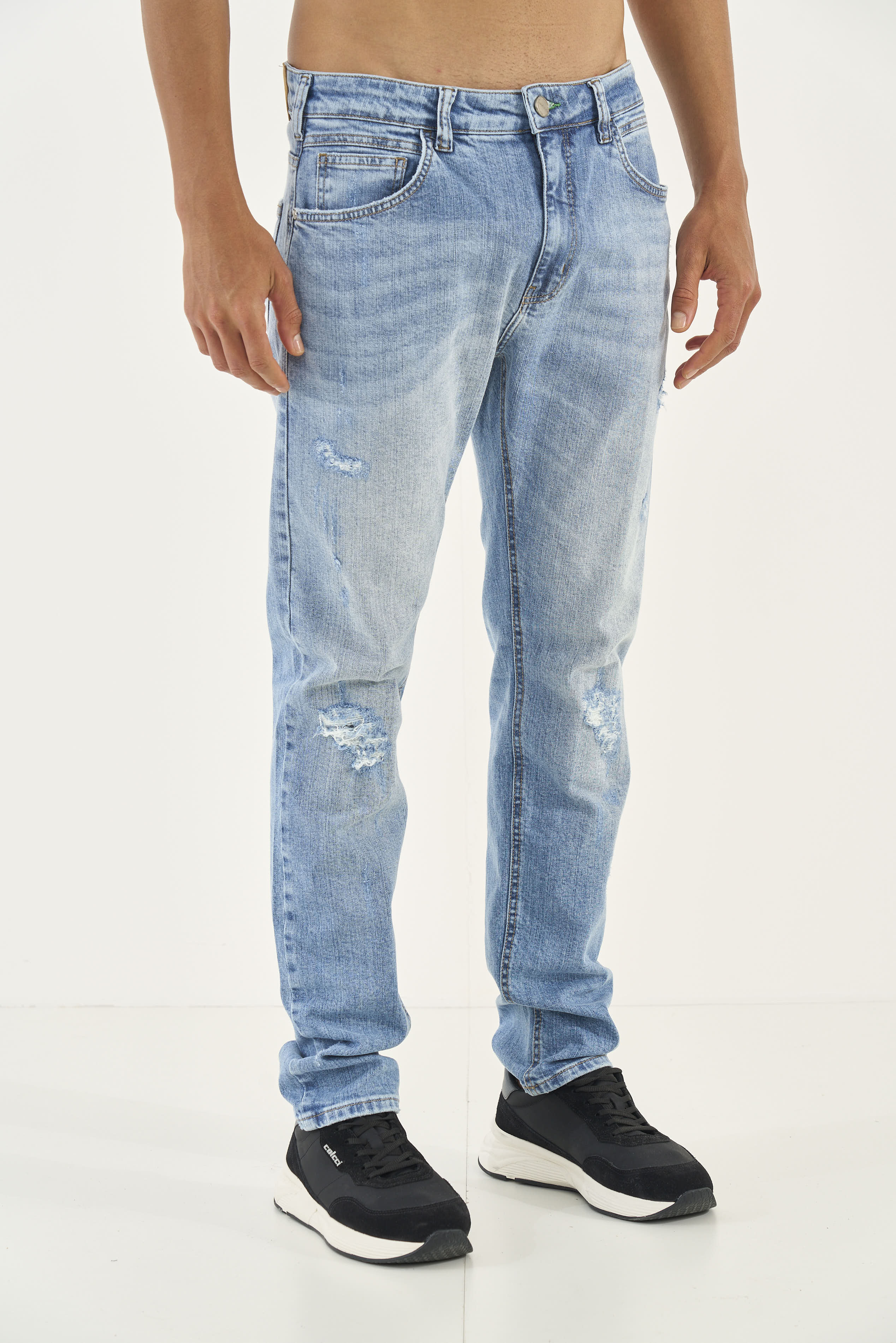 CALÇA JEANS NEW FELIPE 42 INDIGO