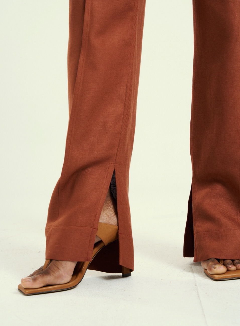 CALÇA LINHO G BEGE SESAME