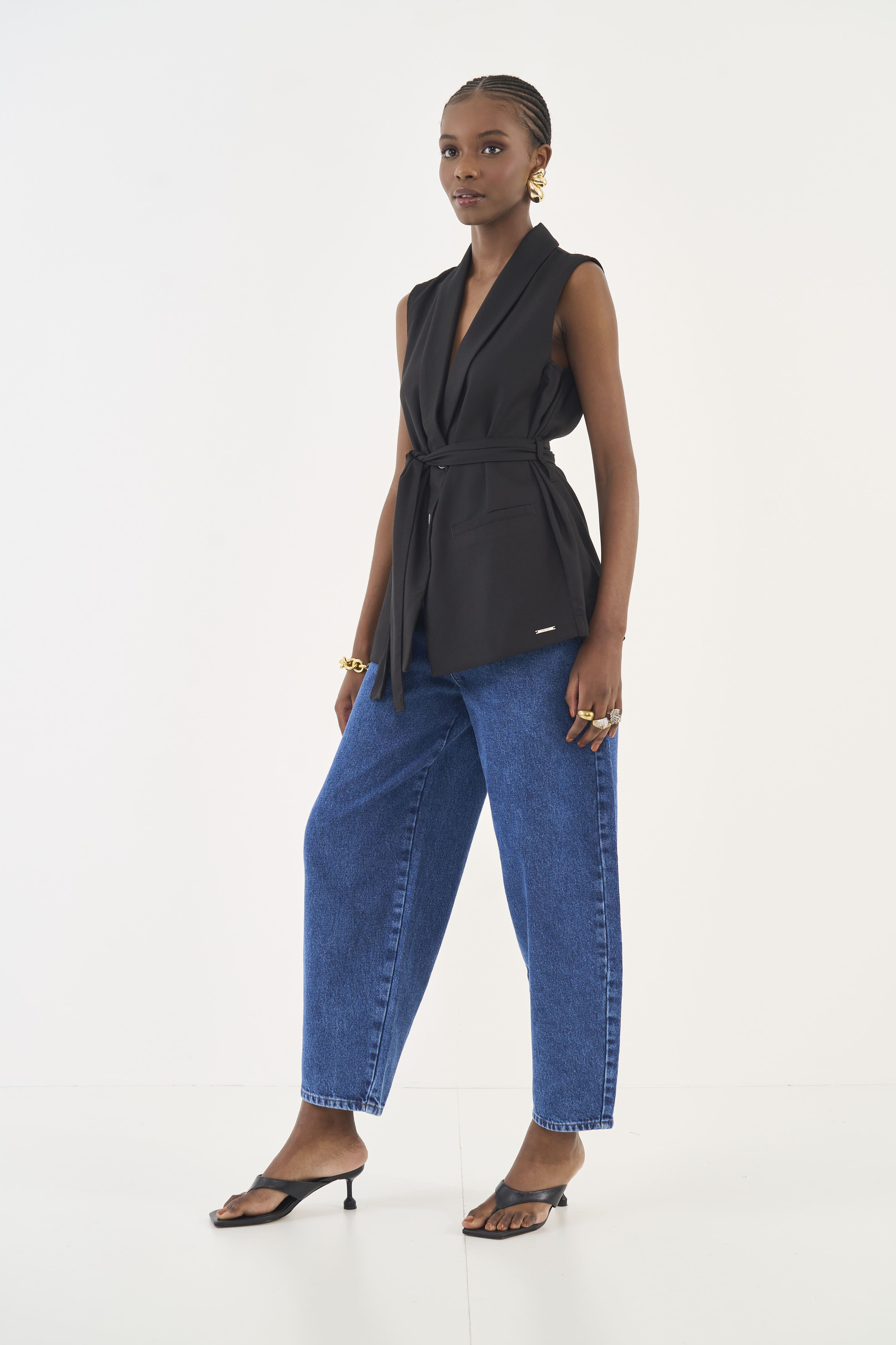 CALÇA JEANS JOANA 42 INDIGO