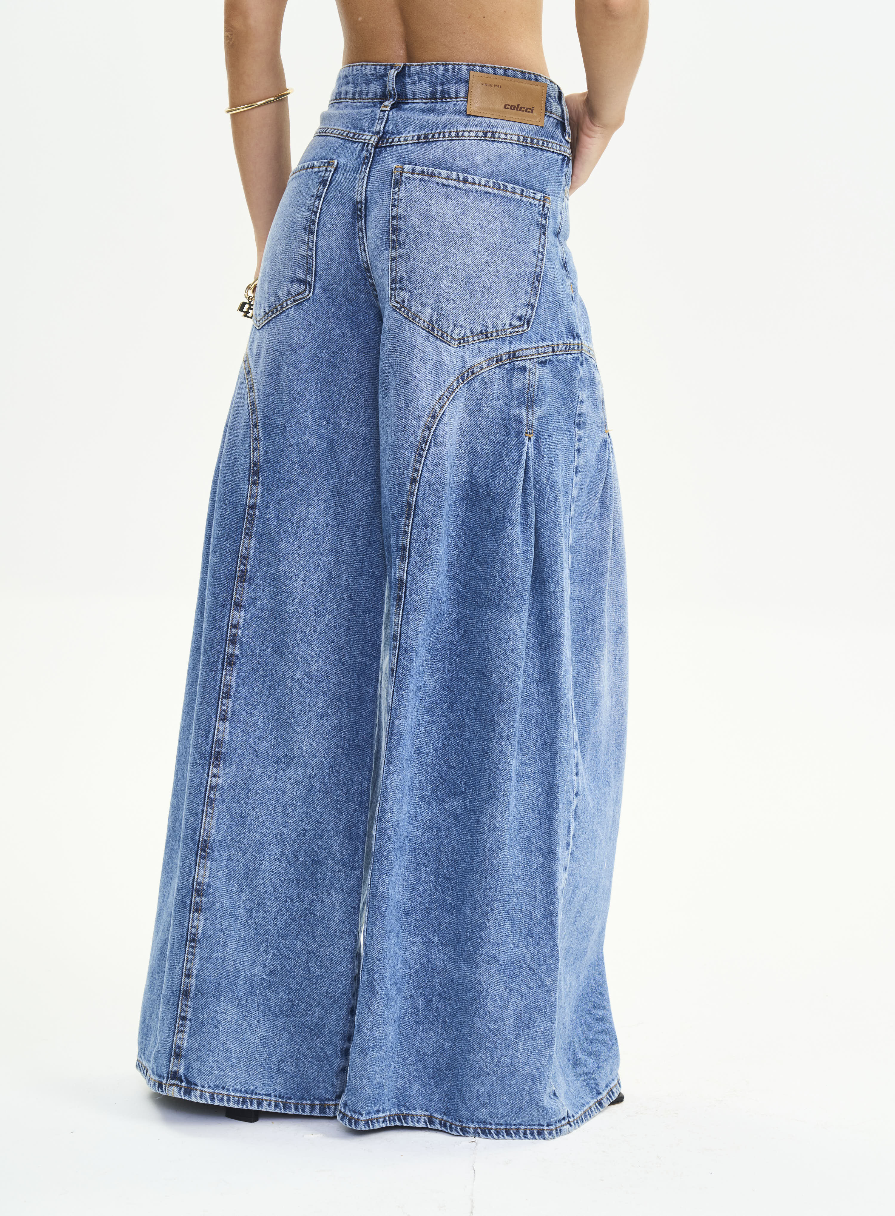 CALÇA JEANS SILVIA 34 INDIGO