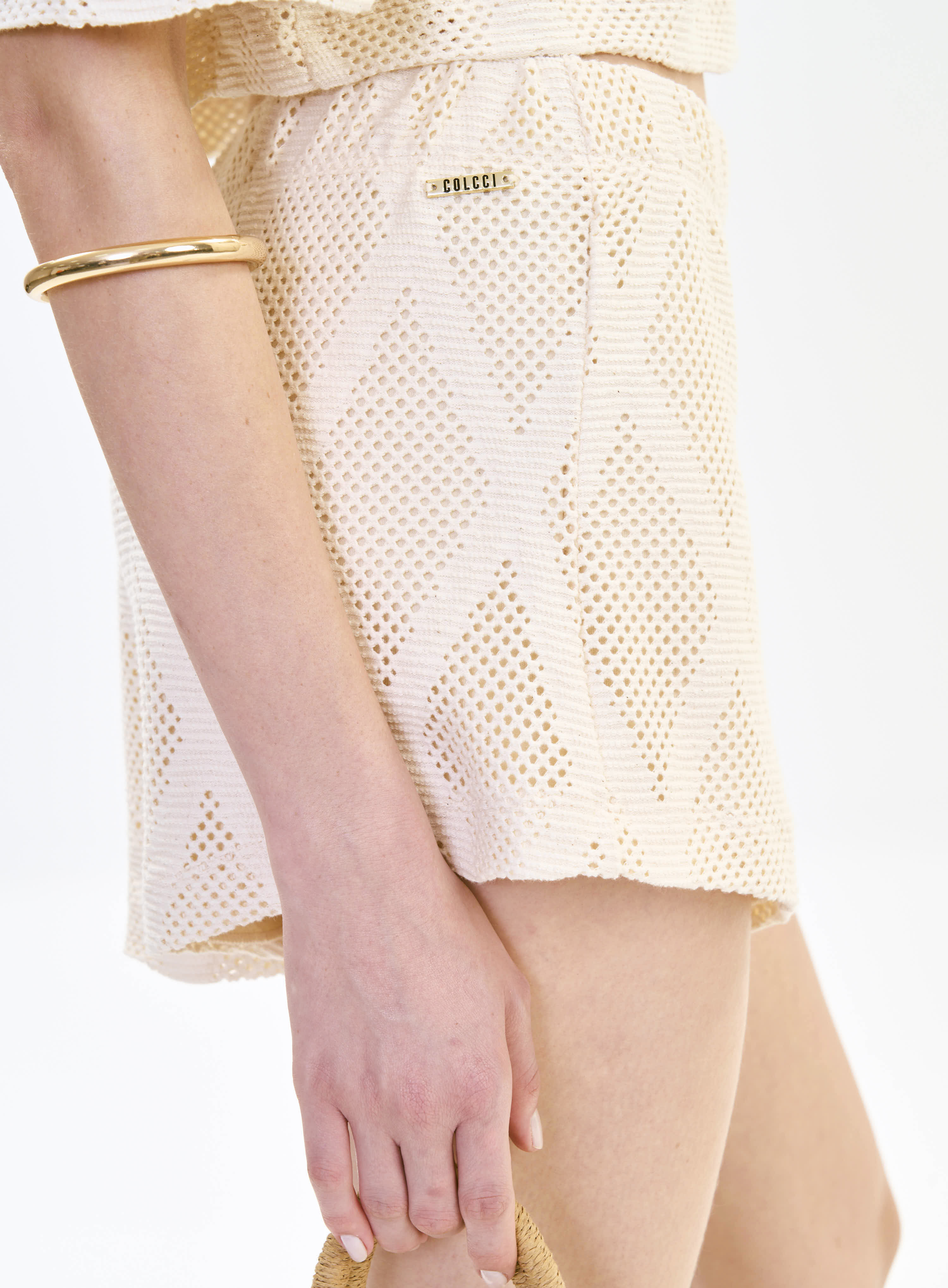 SHORT COLCCI P BEGE AFFOGATO