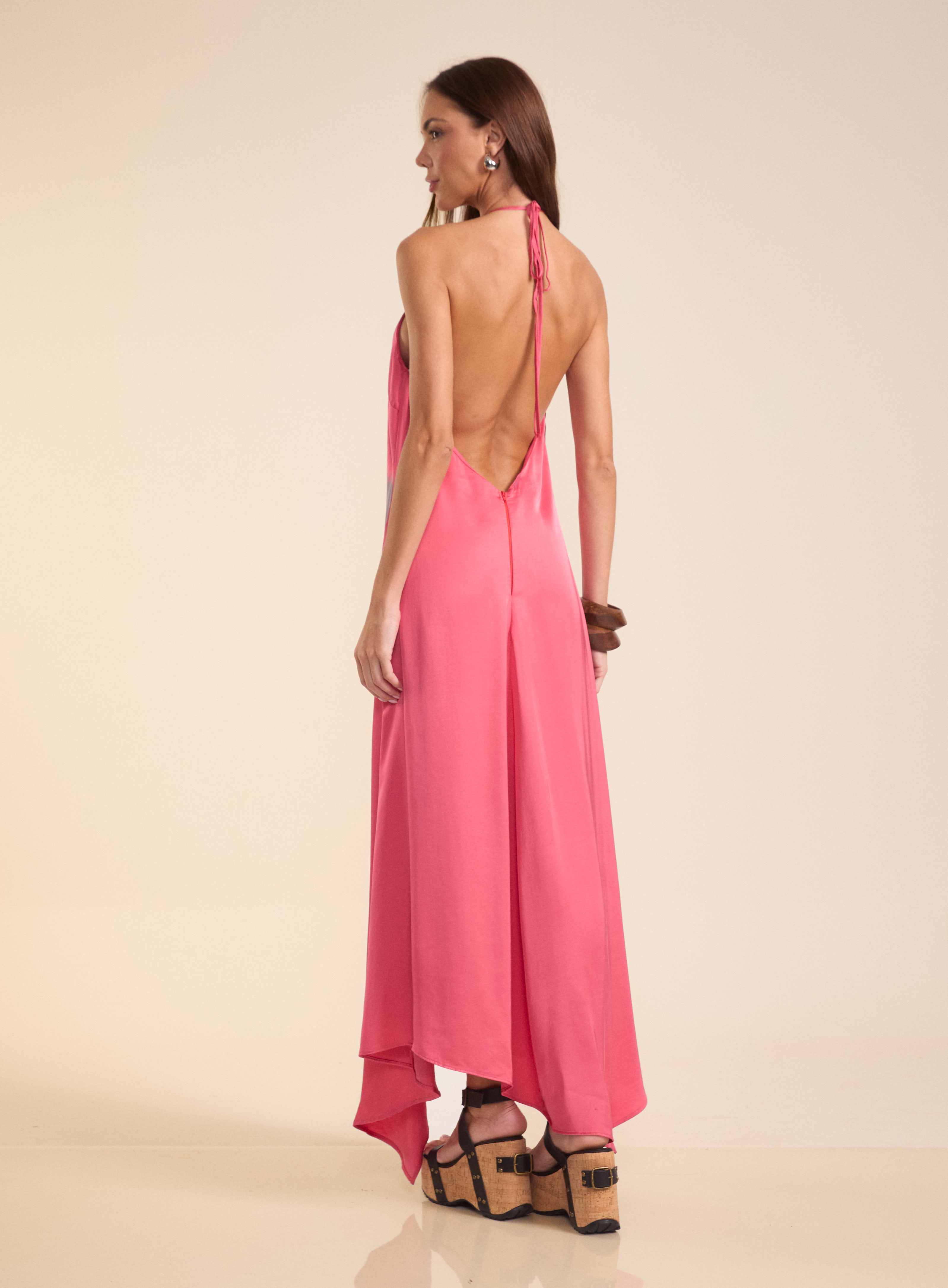 VESTIDO FORUM PP ROSA STHEFANY
