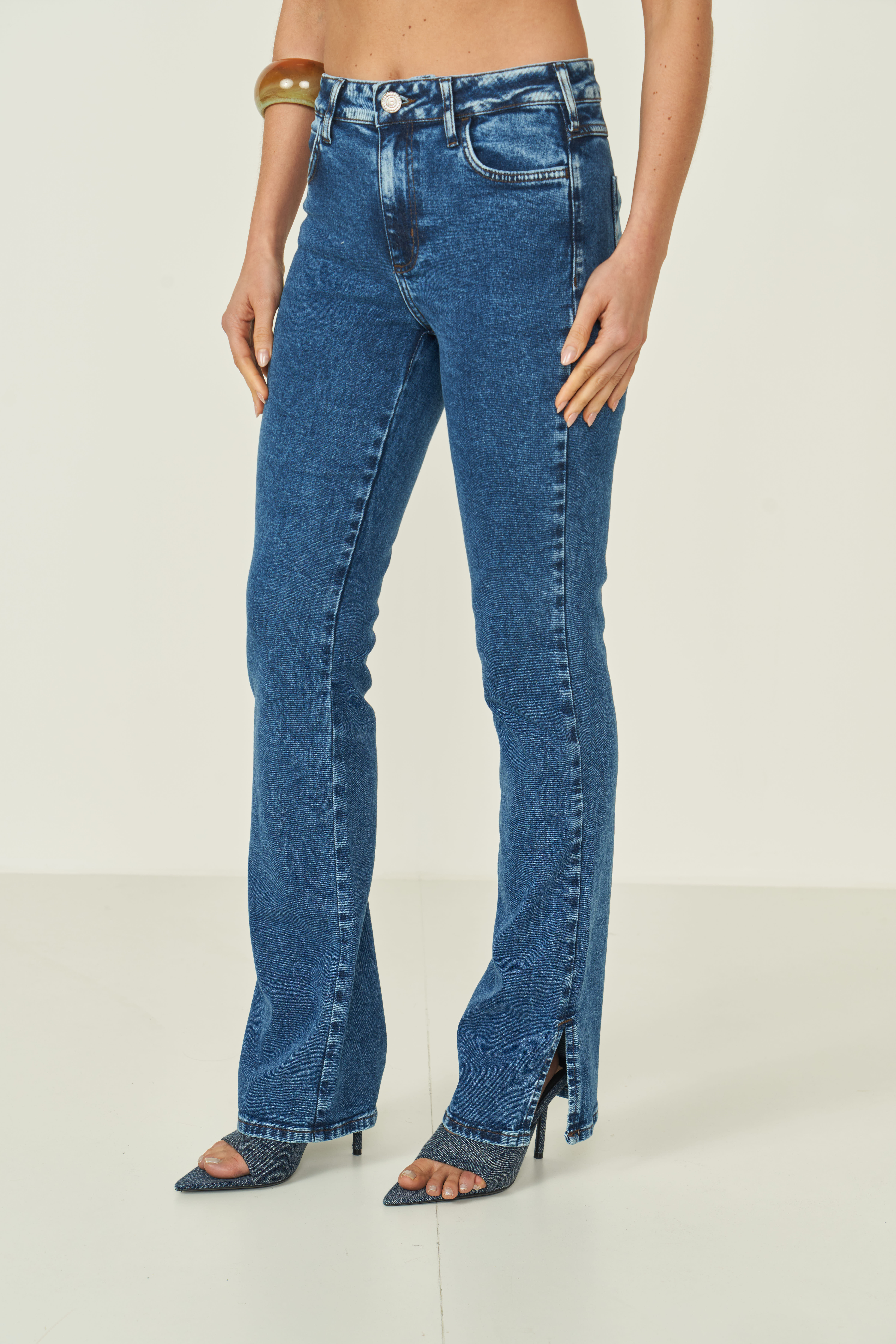 CALÇA JEANS NOVA YORK RETA 42 INDIGO