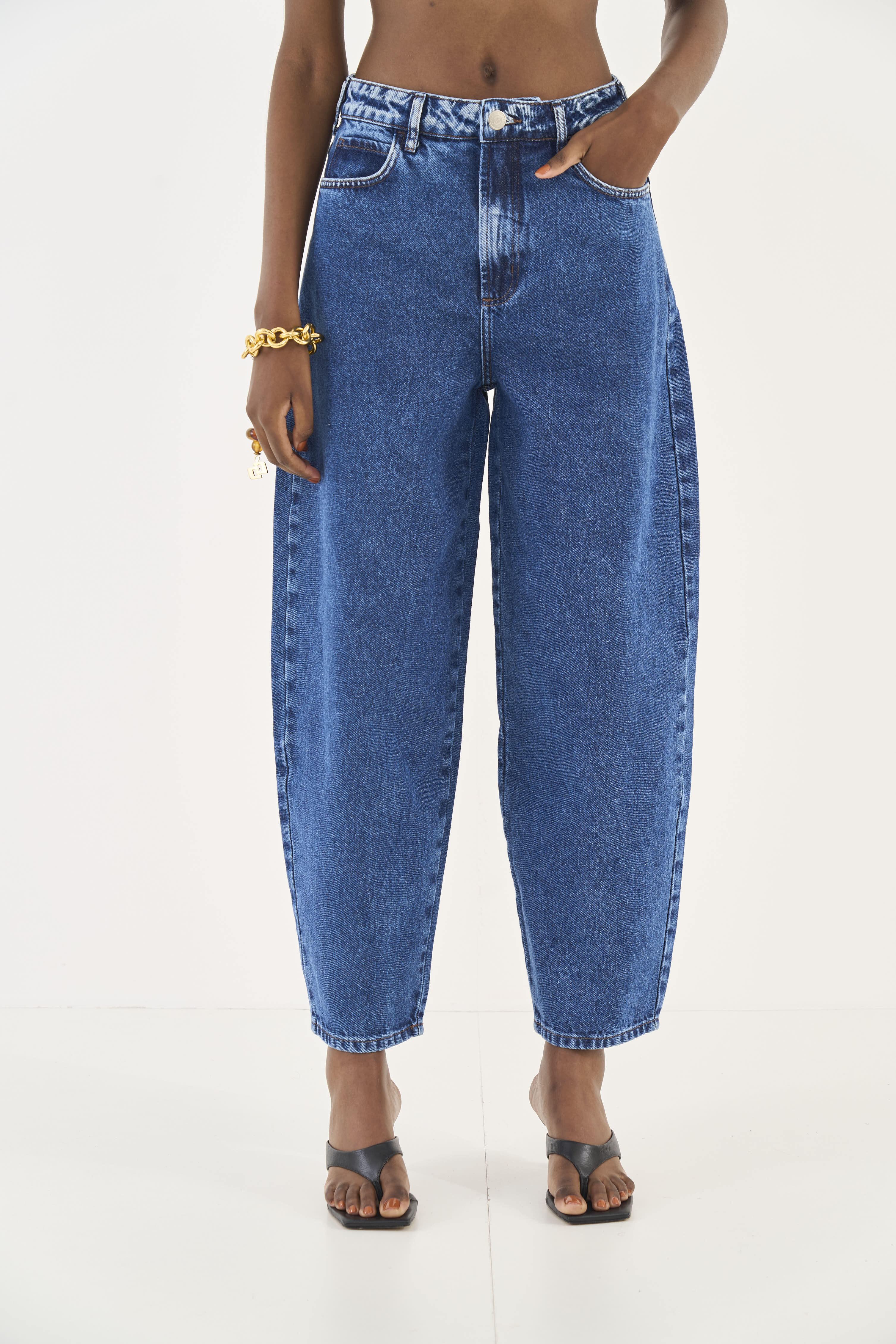 CALÇA JEANS JOANA 42 INDIGO