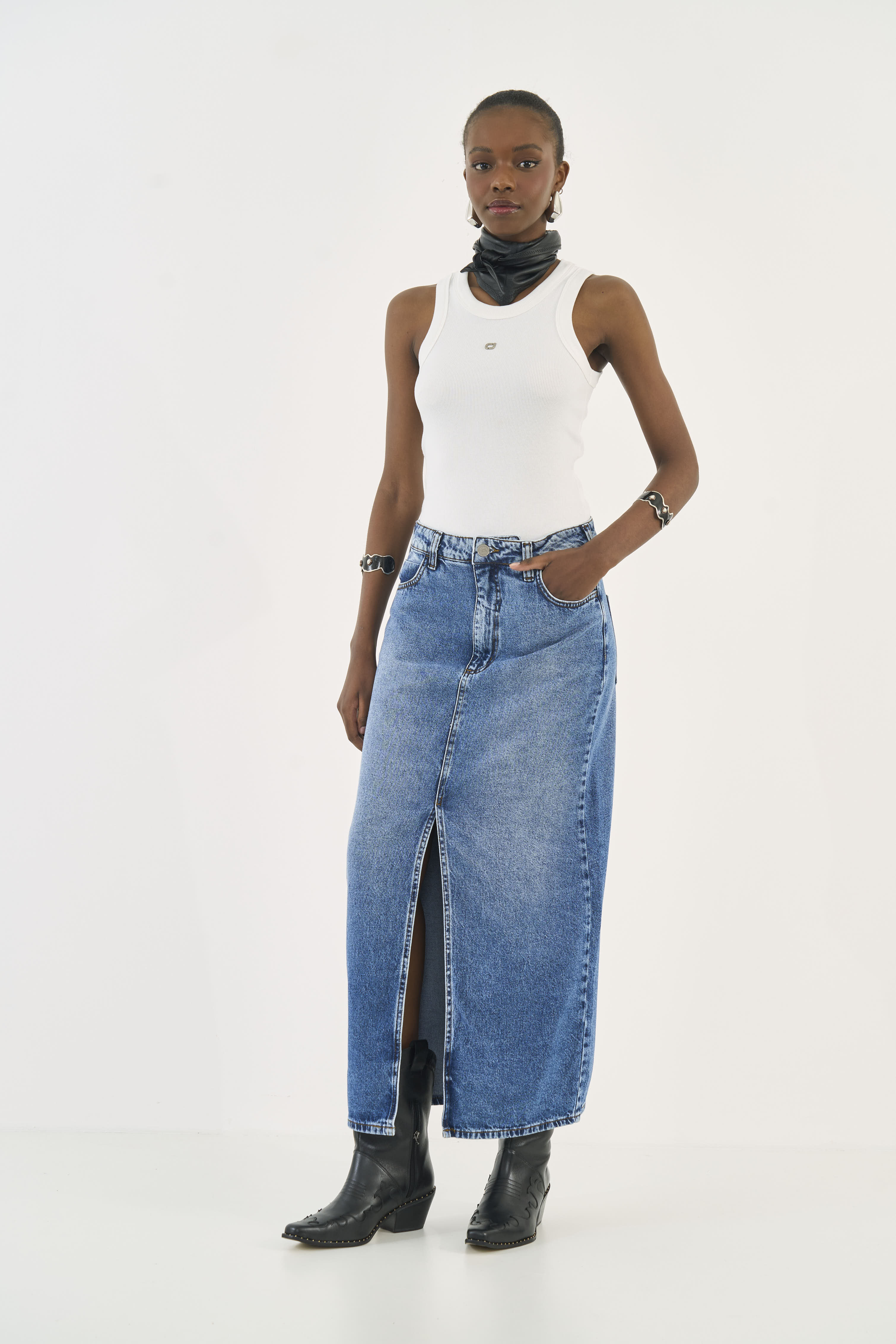 SAIA JEANS 34 INDIGO