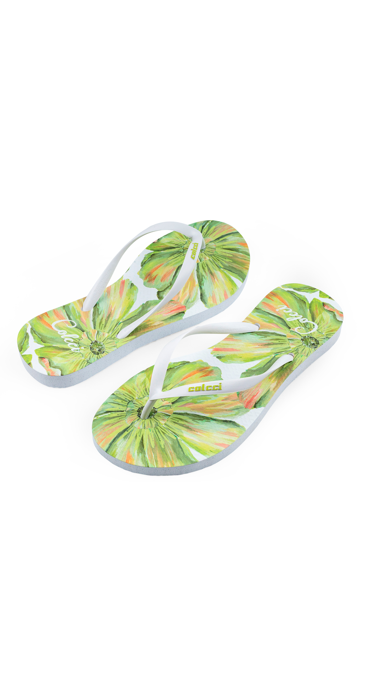 CHINELO COLCCI FEMININO AQUARELA 33-34 BRANCO