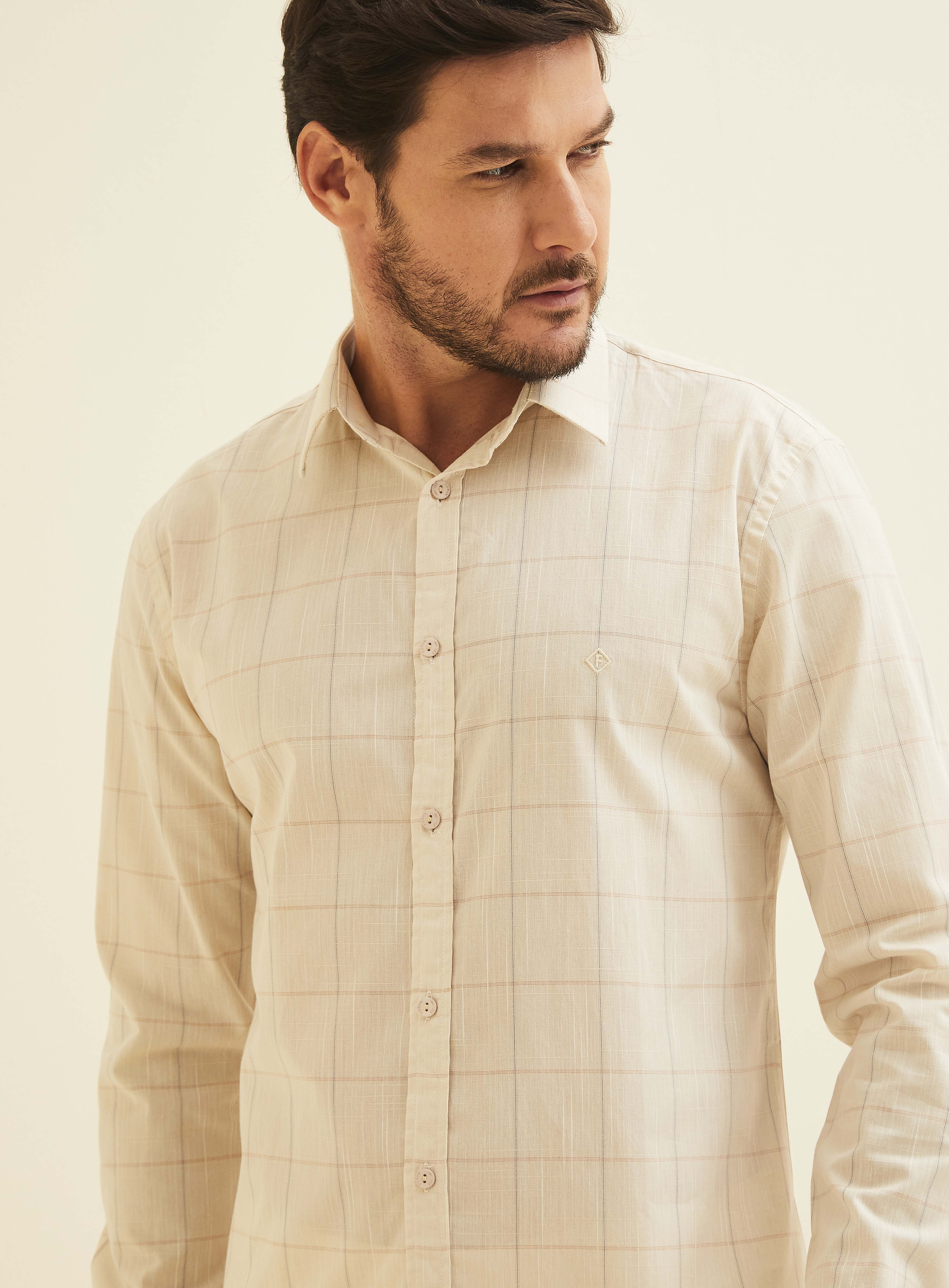 CAMISA XADREZ SLIM FIT 3 XADREZ